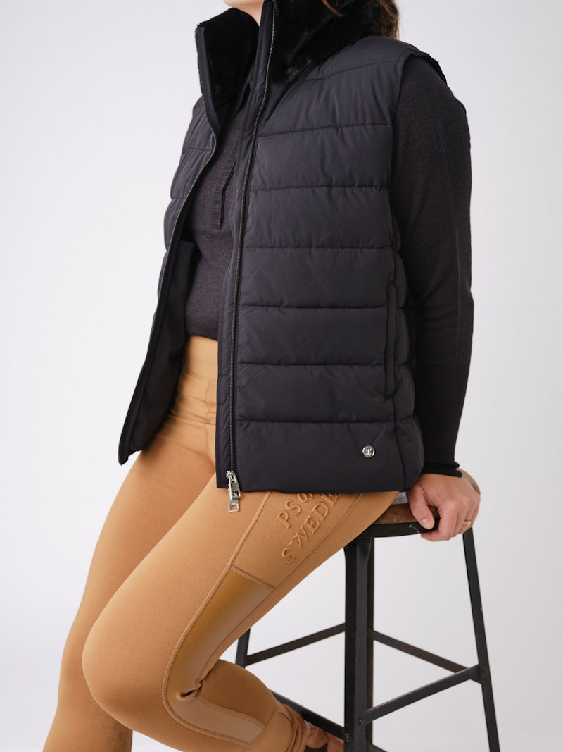 How to wear it Chrissy Padded Vest