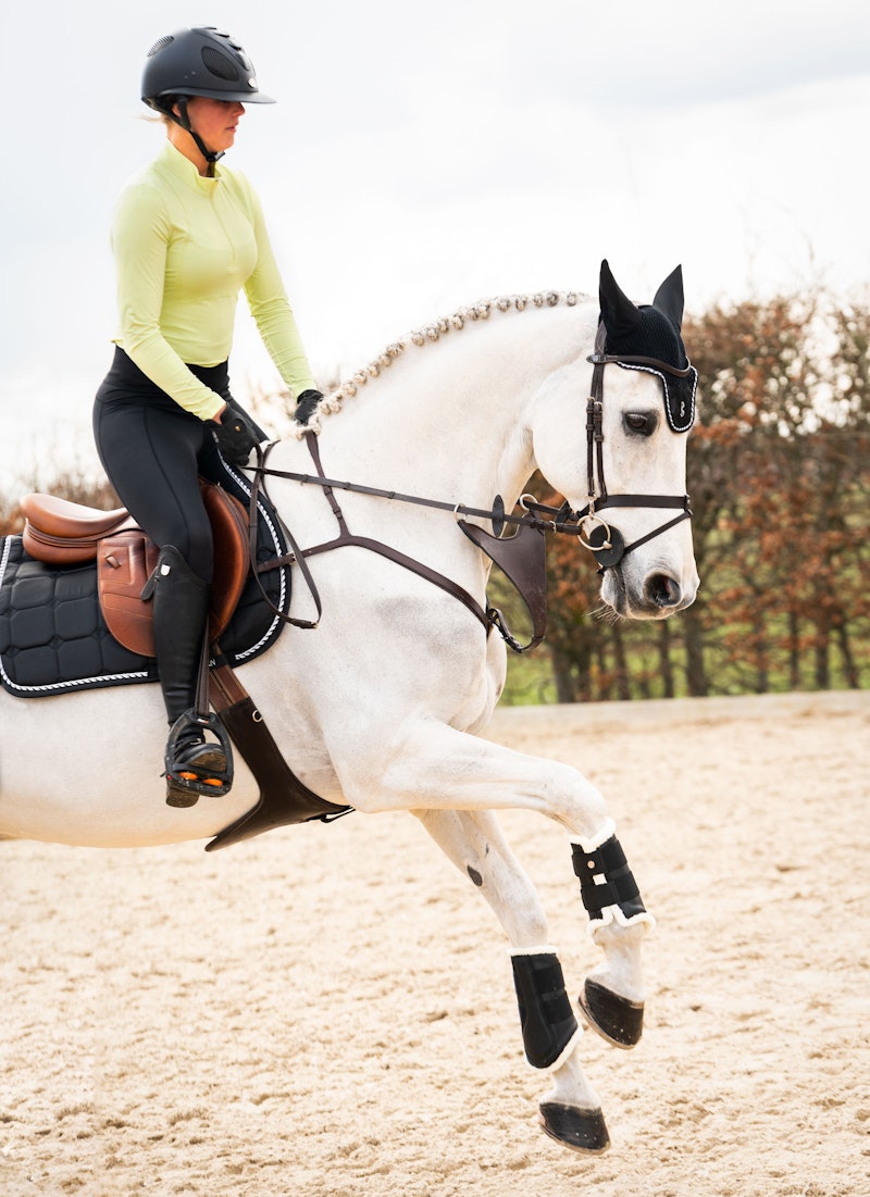 How to wear it Saddle Pad Jump Square