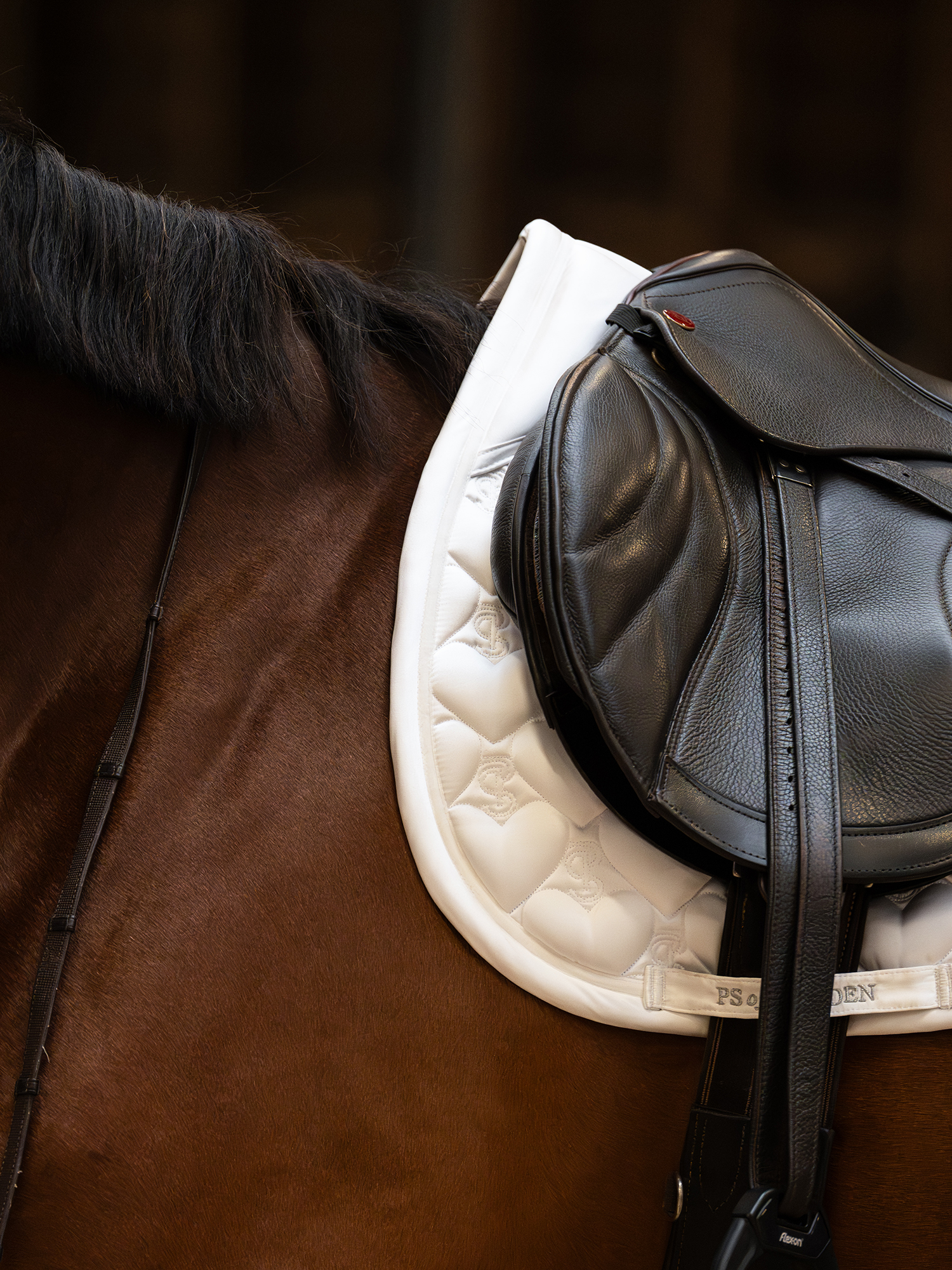 Saddle Pad Heart Jump