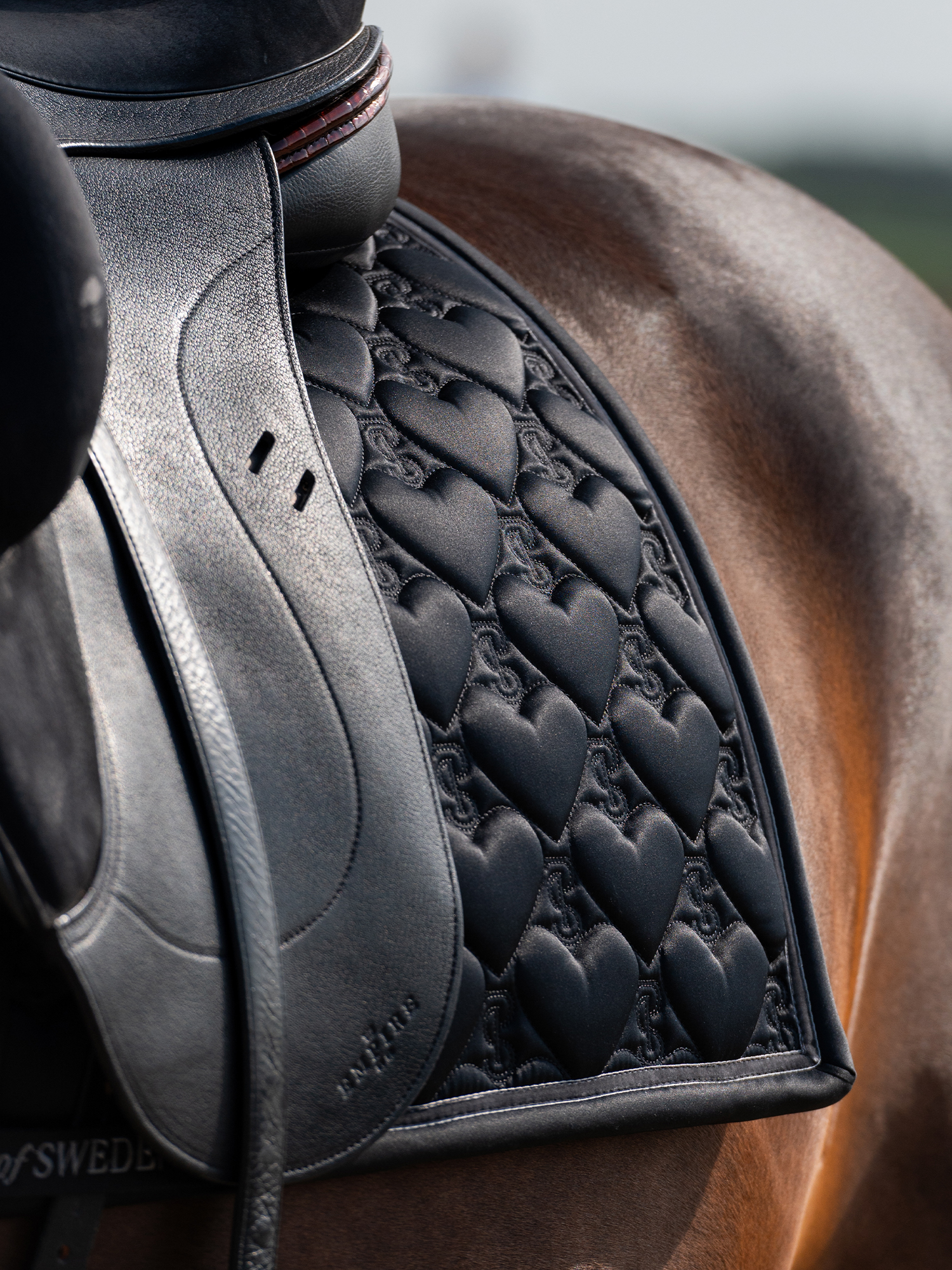 Saddle Pad Heart Dressage