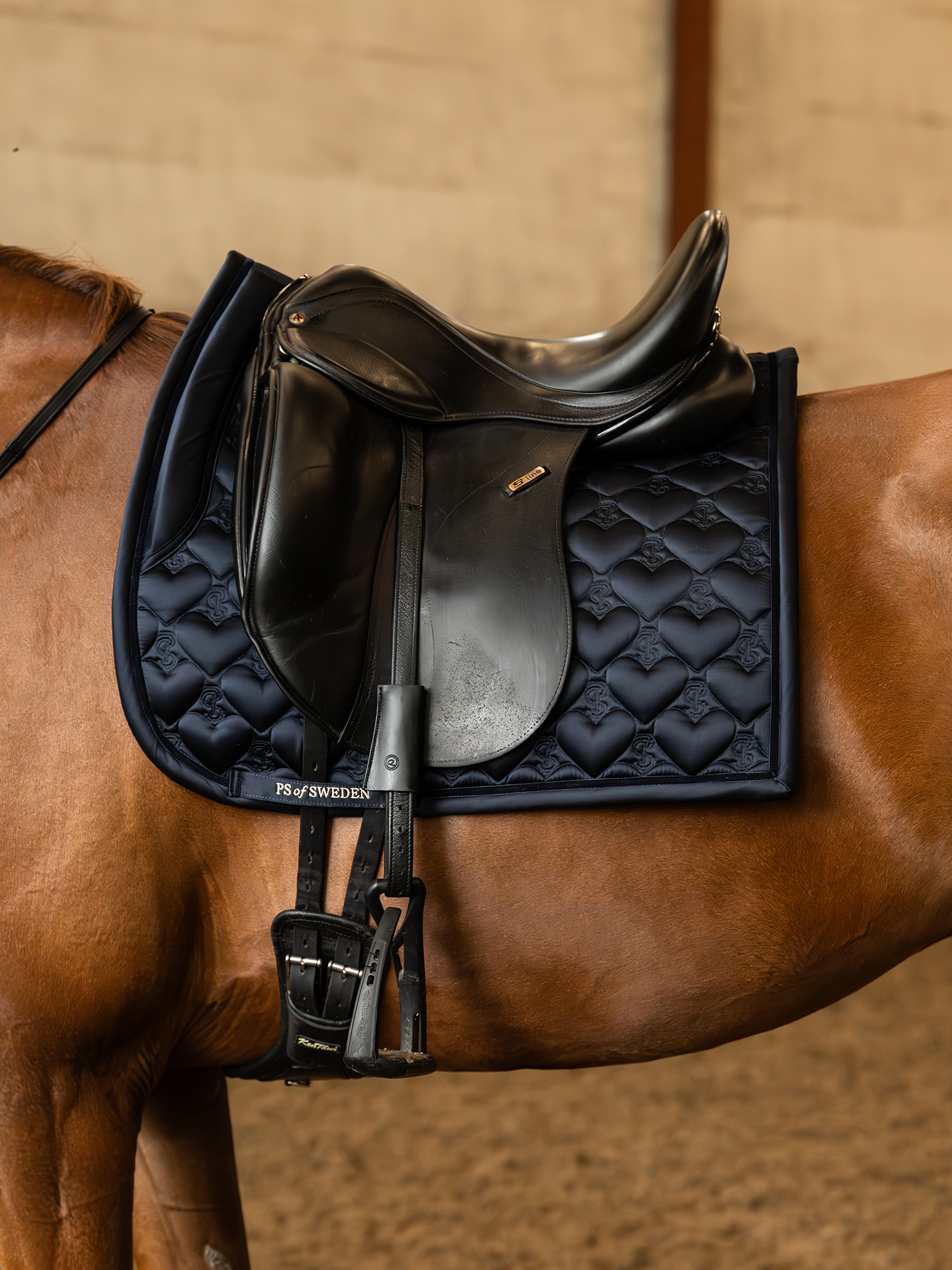 Saddle Pad Heart Dressage
