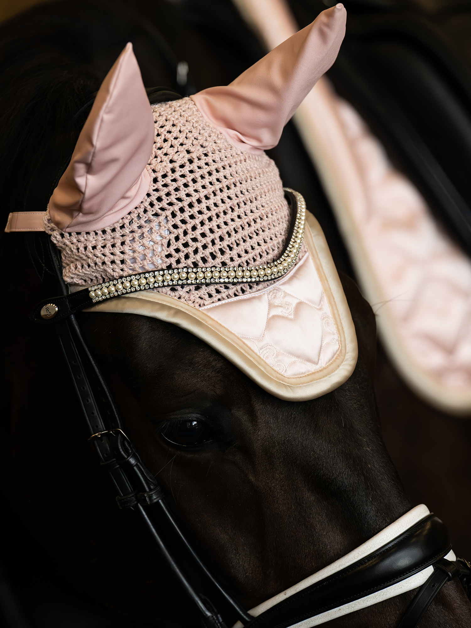 Saddle Pad Heart Dressage