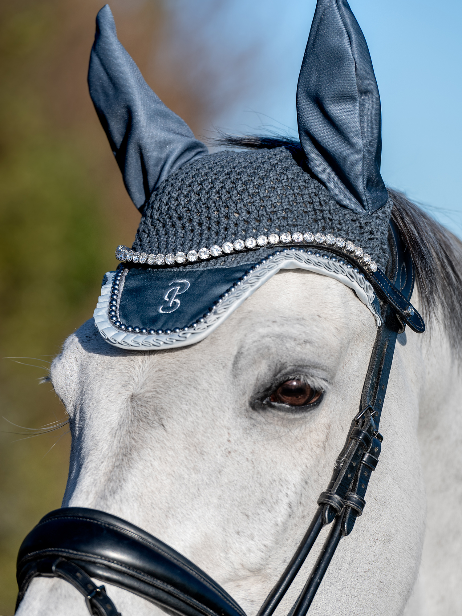 Fliegenhaube Ruffle Pearl