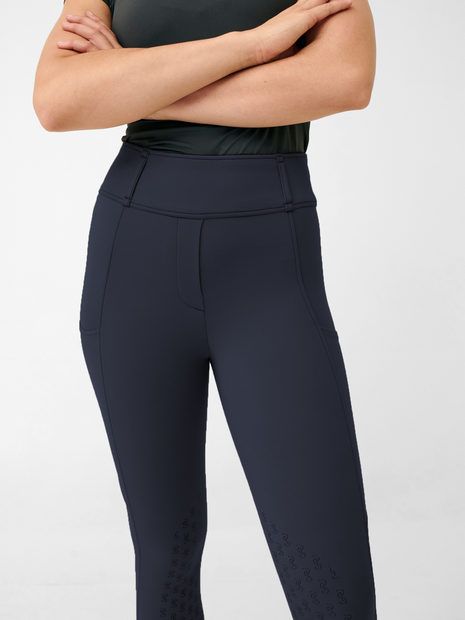 Katja Compression Knee-Patch Riding Tights