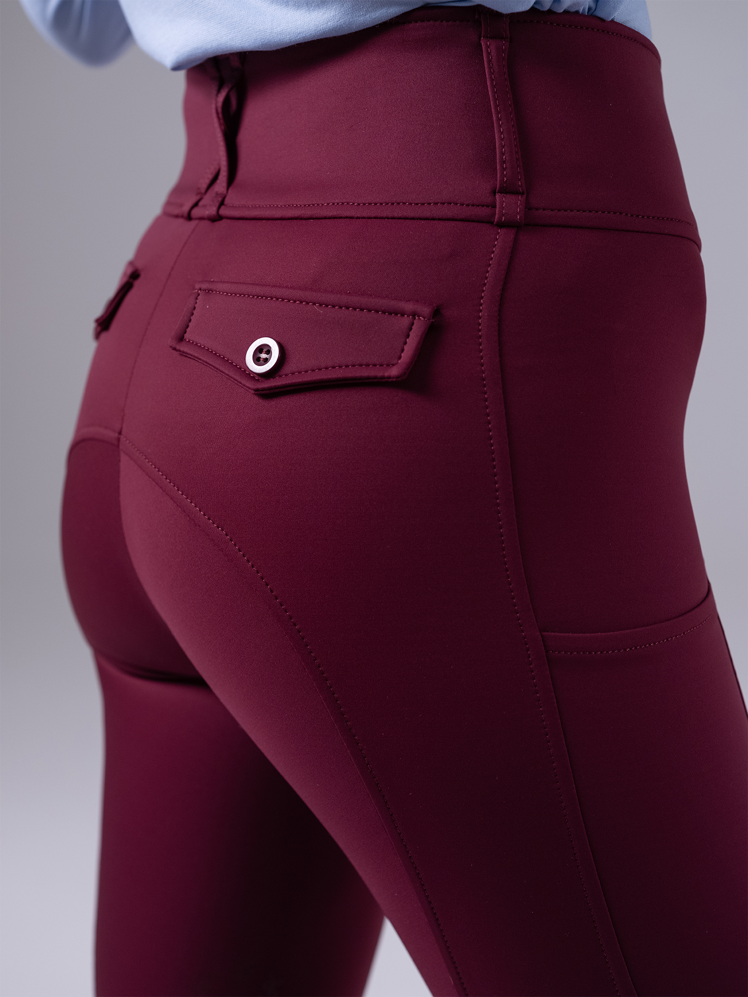 Katja Compression Knee-Patch Riding Tights