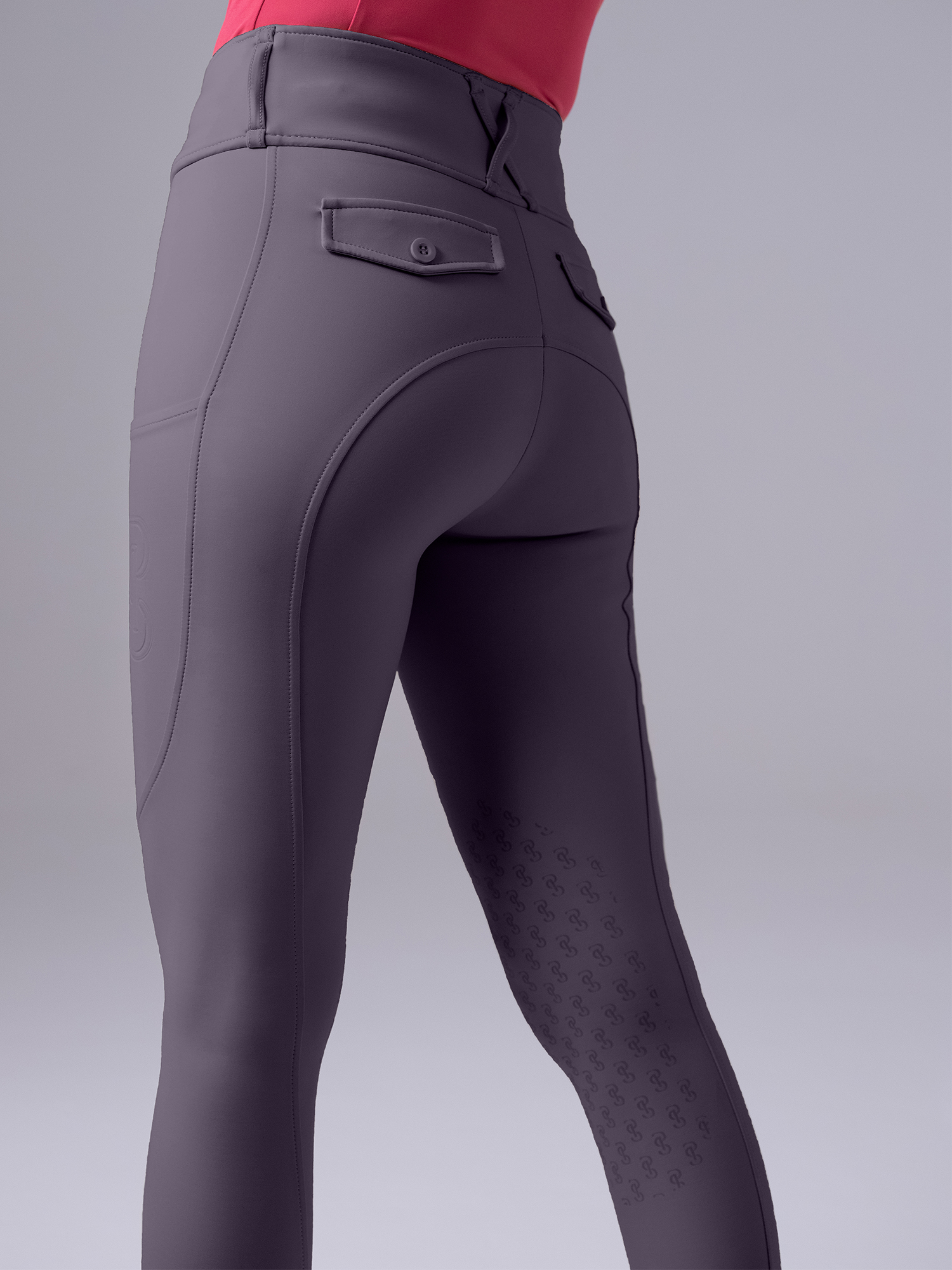 Katja Compression Knee-Patch Riding Tights
