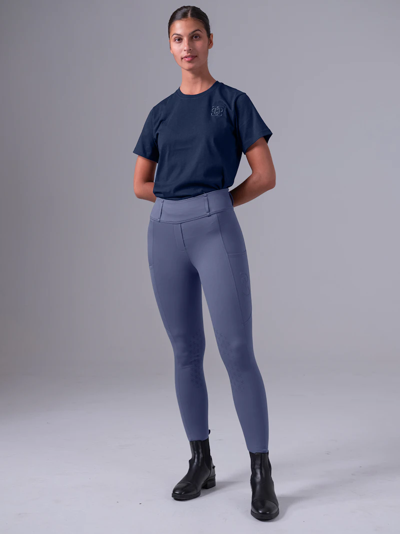 Katja Compression Knee-Patch Riding Tights Katja Compression Knee-Patch Riding Tights