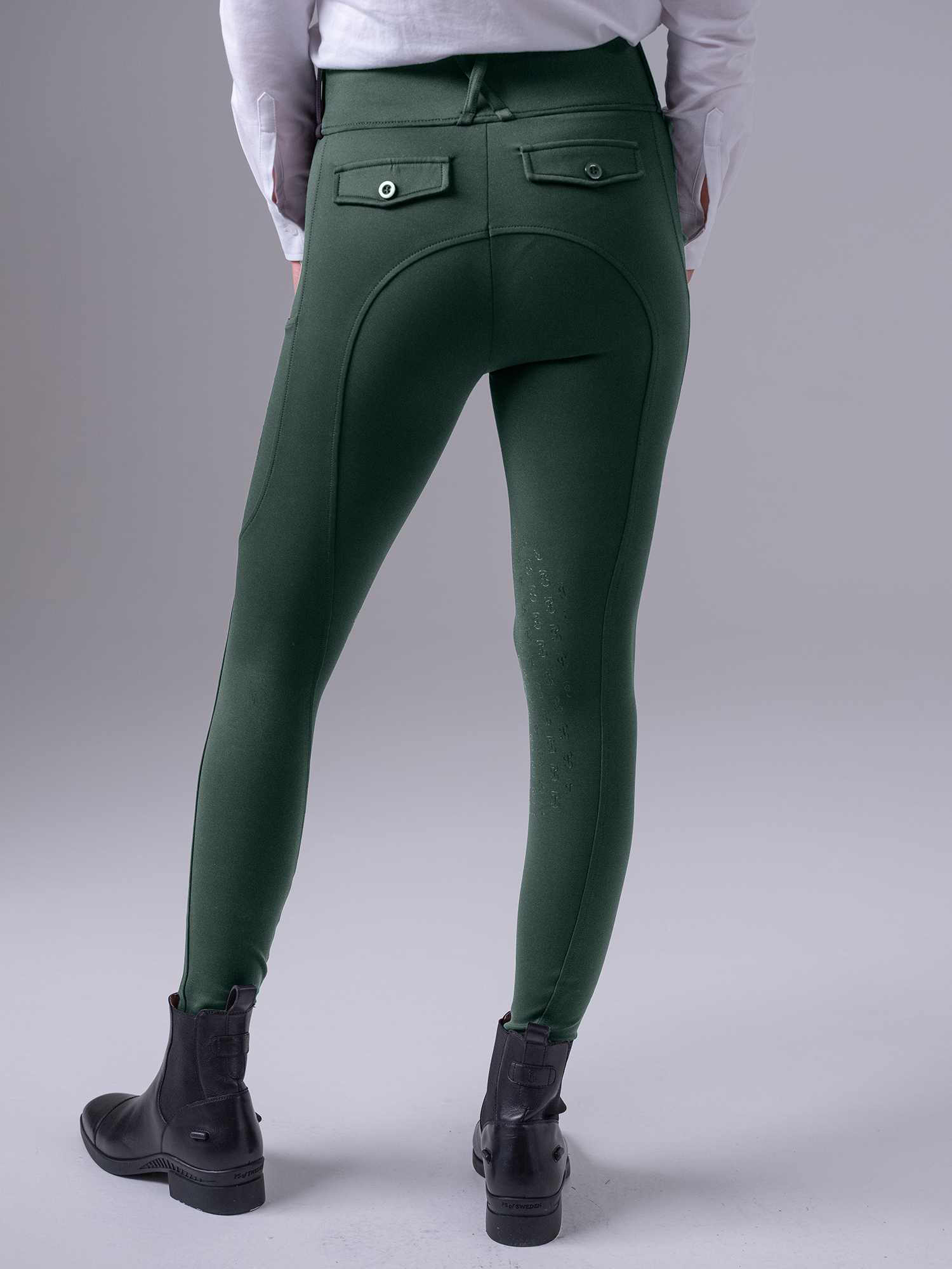 Katja Compression Knee-Patch Riding Tights