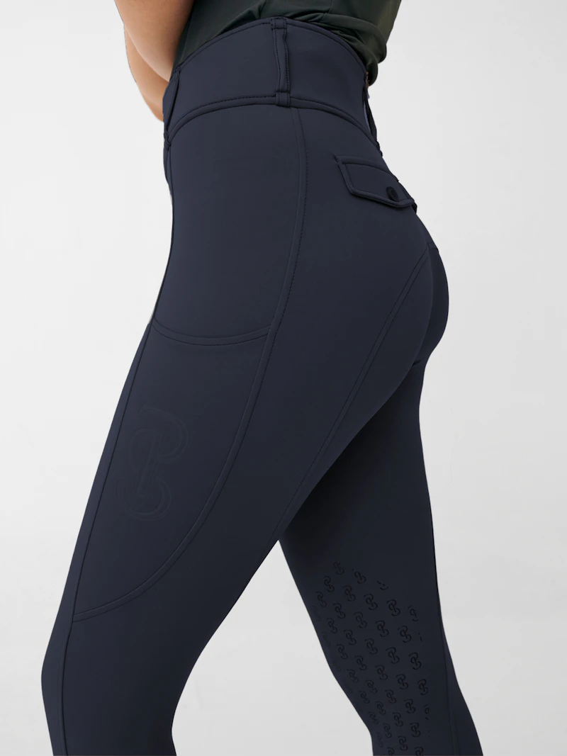 Katja Compression Knee-Patch Riding Tights Katja Compression Knee-Patch Riding Tights