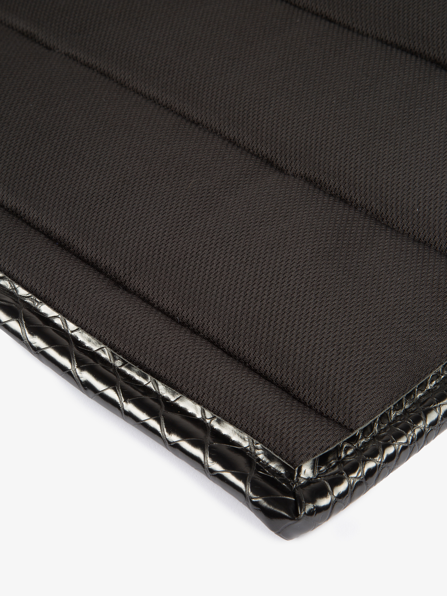 Saddle Pad Croco PU Dressage
