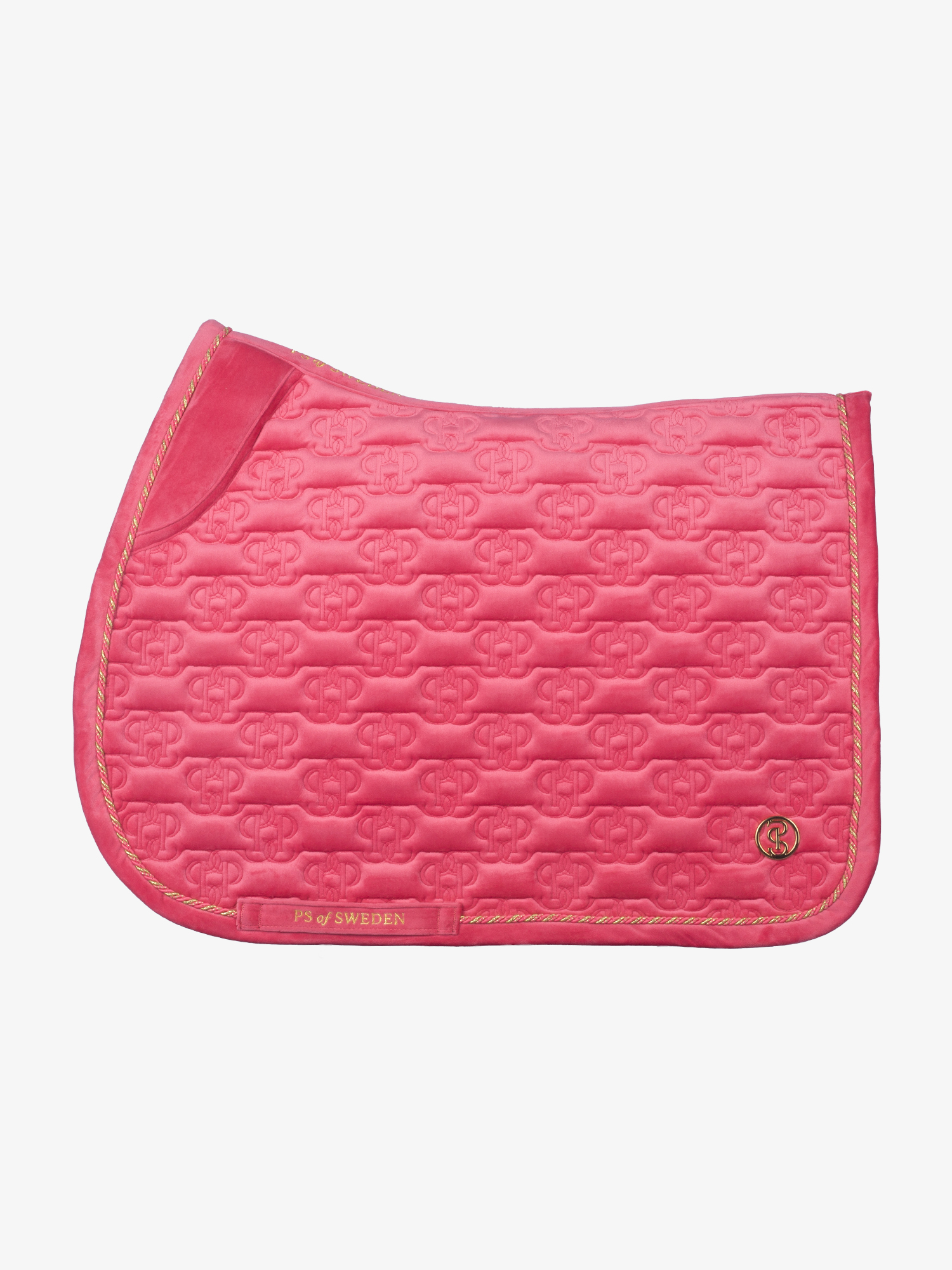 Saddle Pad Velvet Monogram Jump