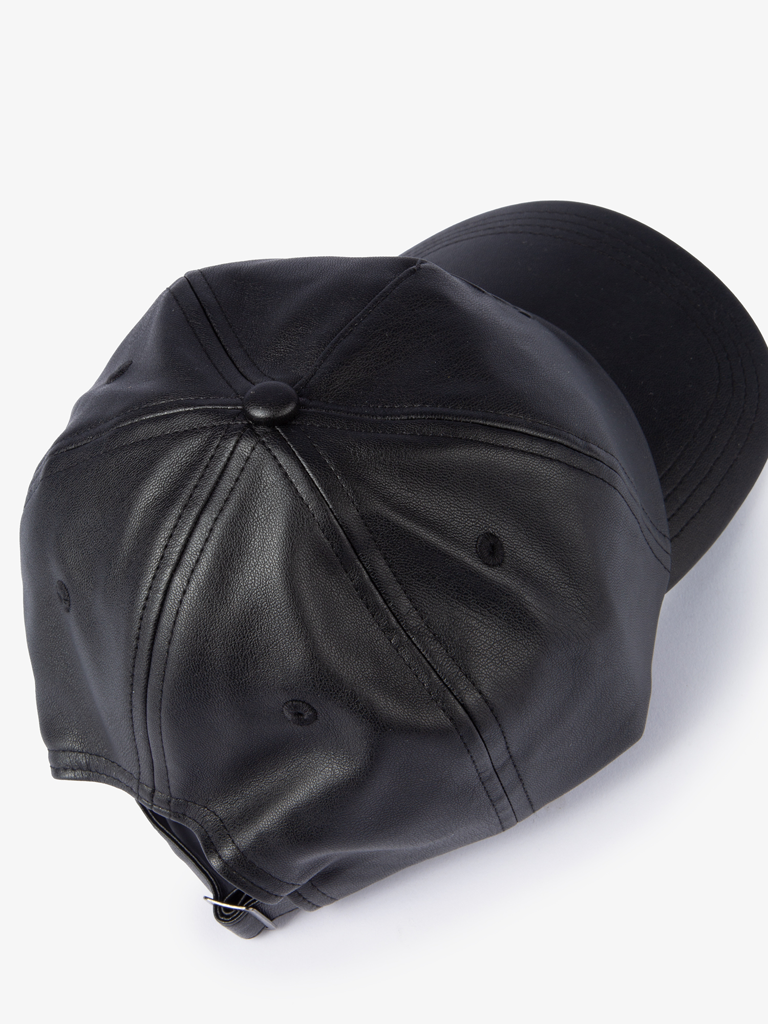 Caitlyn Vegan Leather Cap