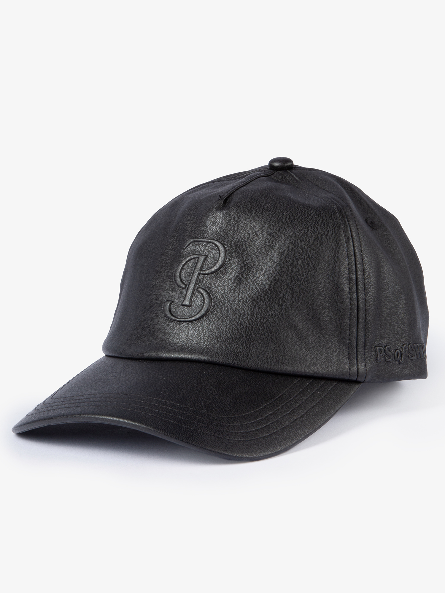 Caitlyn Vegan Leather Cap