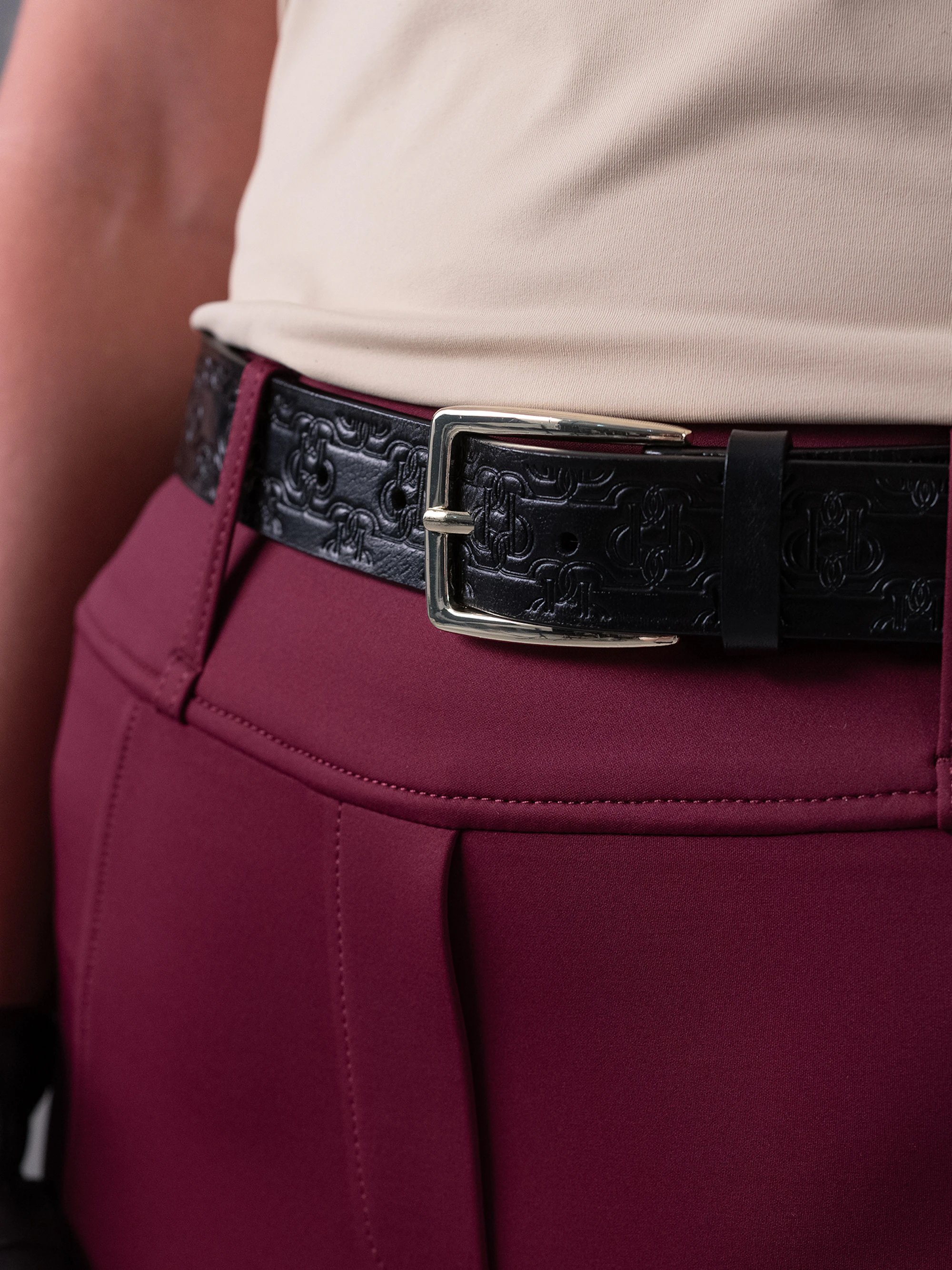 Monogram Leather Belt Monogram Leather Belt