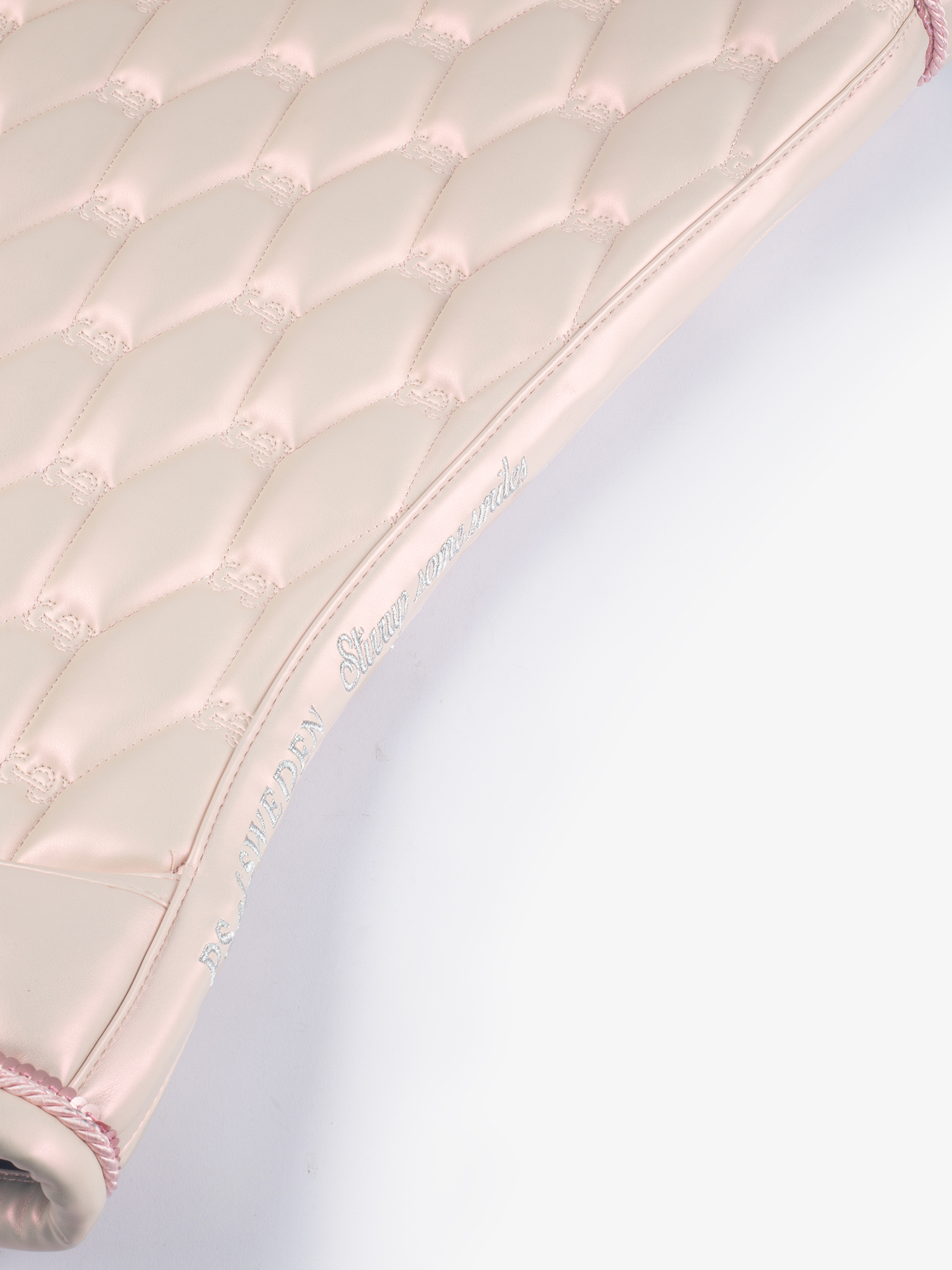 Dazzling Metallic Saddle Pad Dressage