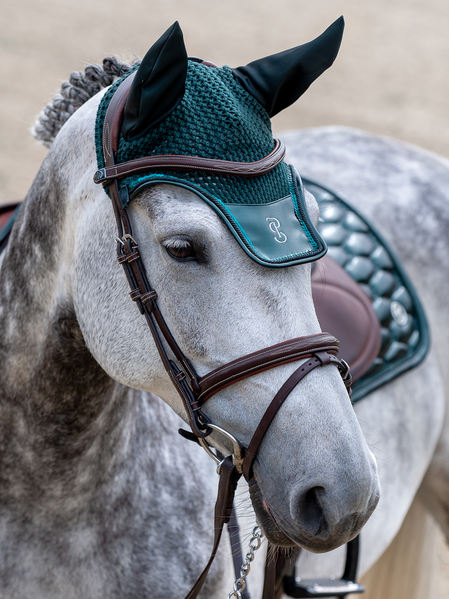 Dazzling Holiday Ear Bonnet