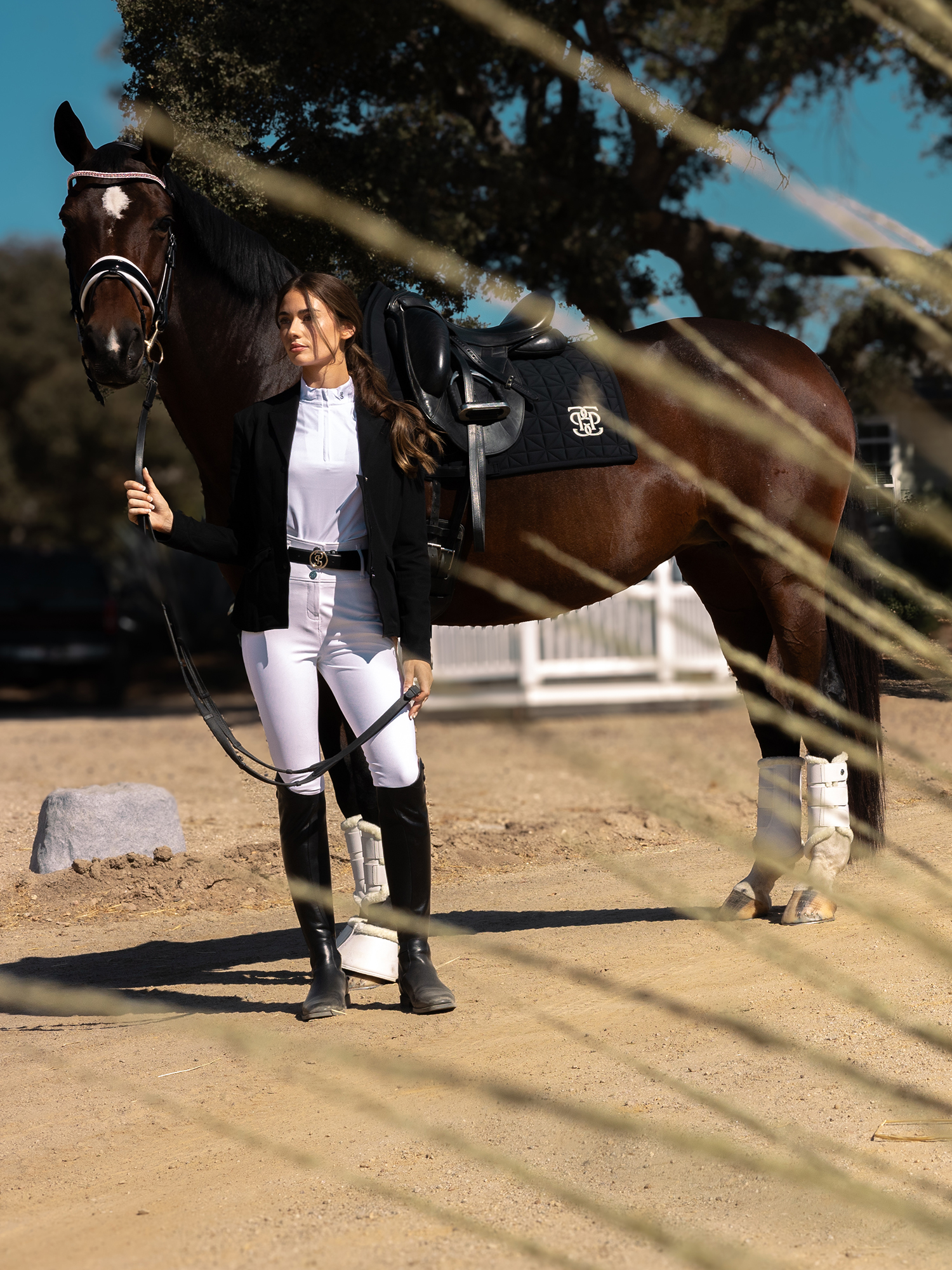 Diamond Quilt Dressage Saddle Pad