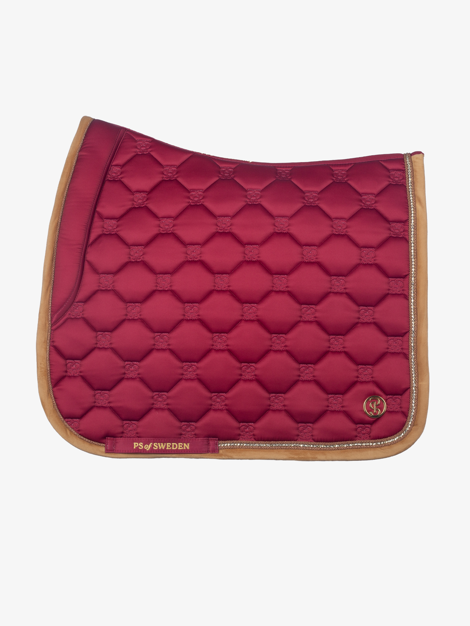 Vintage Monogram Dressage Saddle Pad