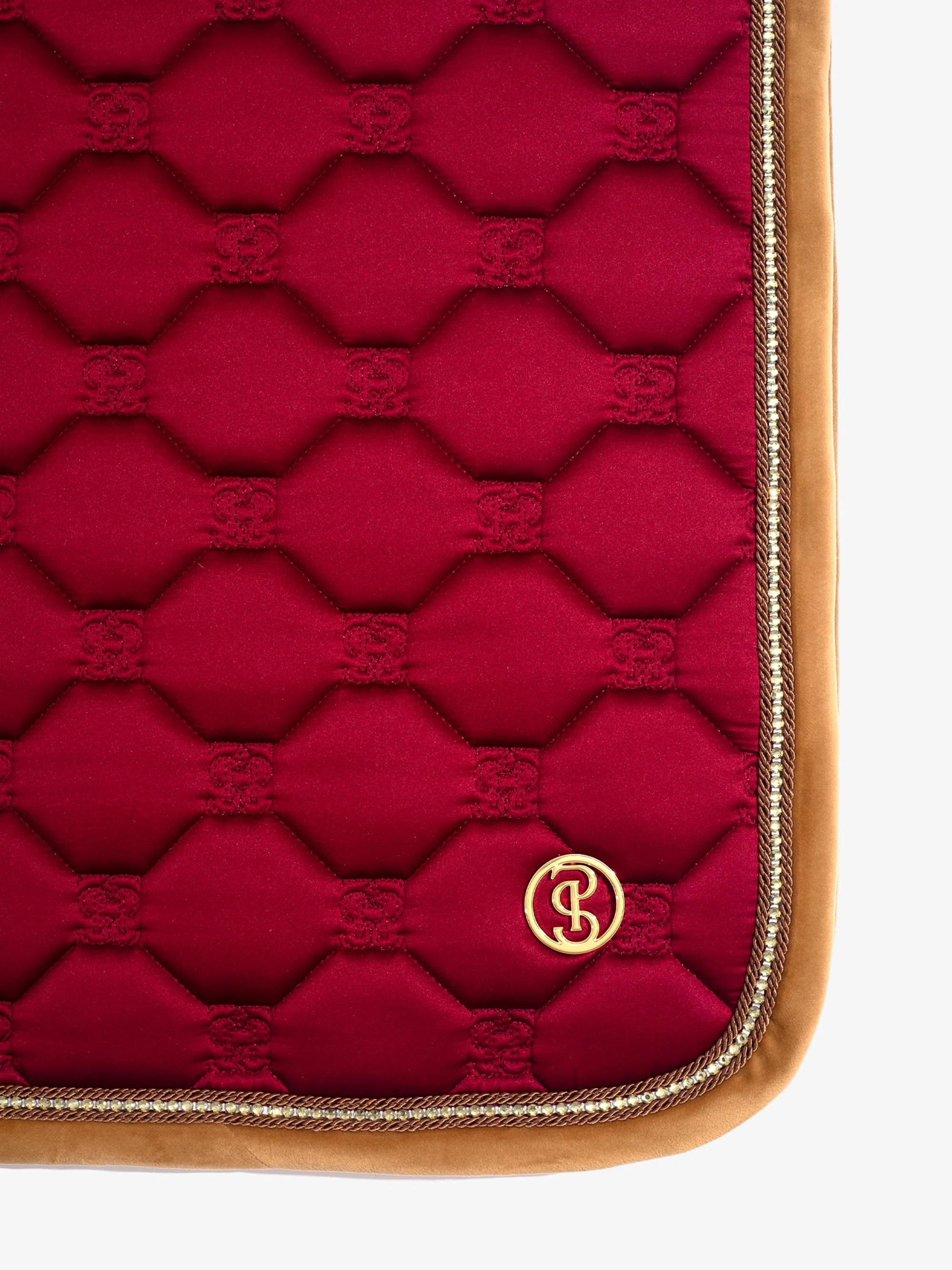 Vintage Monogram Dressage Saddle Pad Vintage Monogram Dressage Saddle Pad