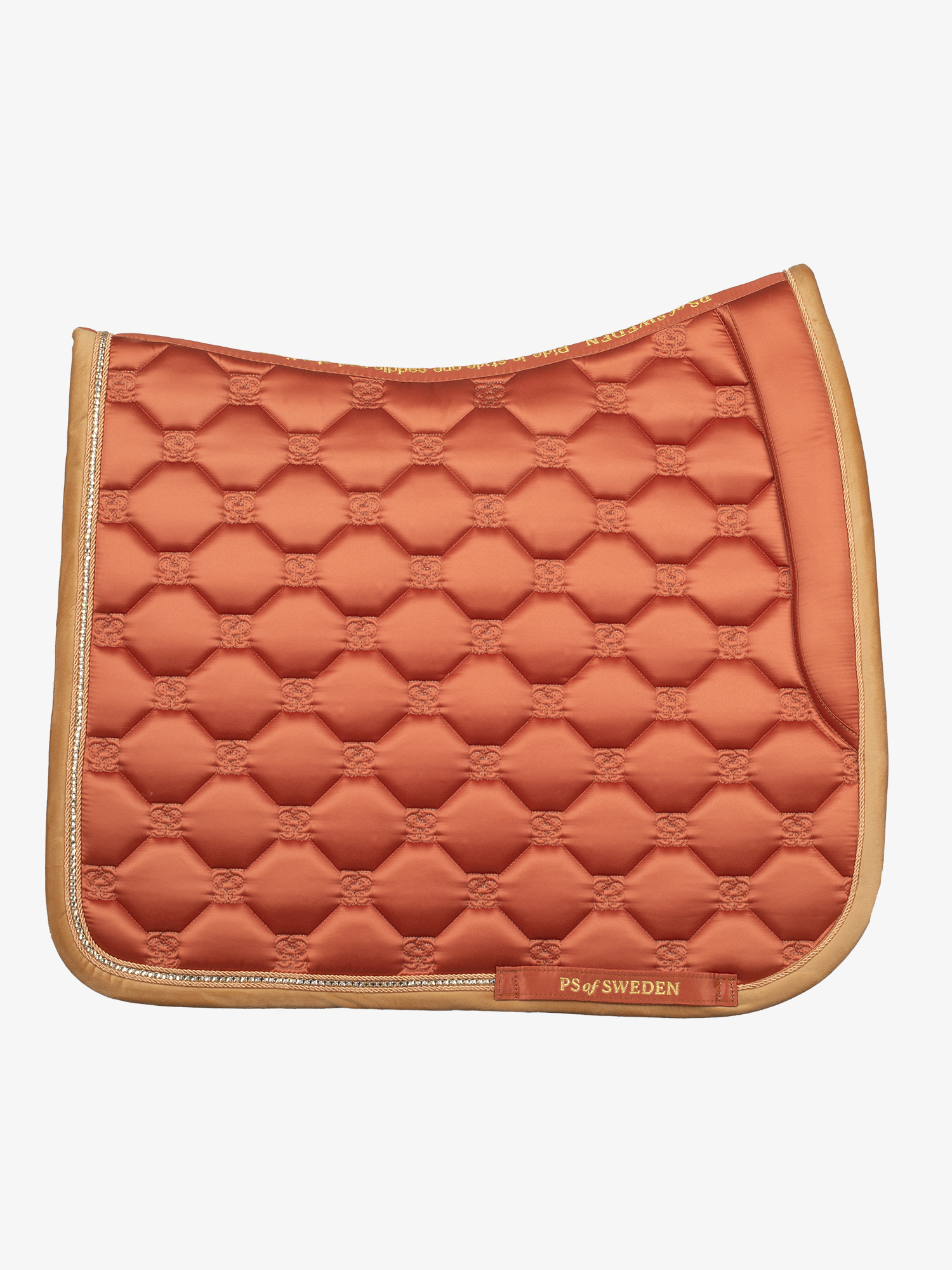Vintage Monogram Dressage Saddle Pad
