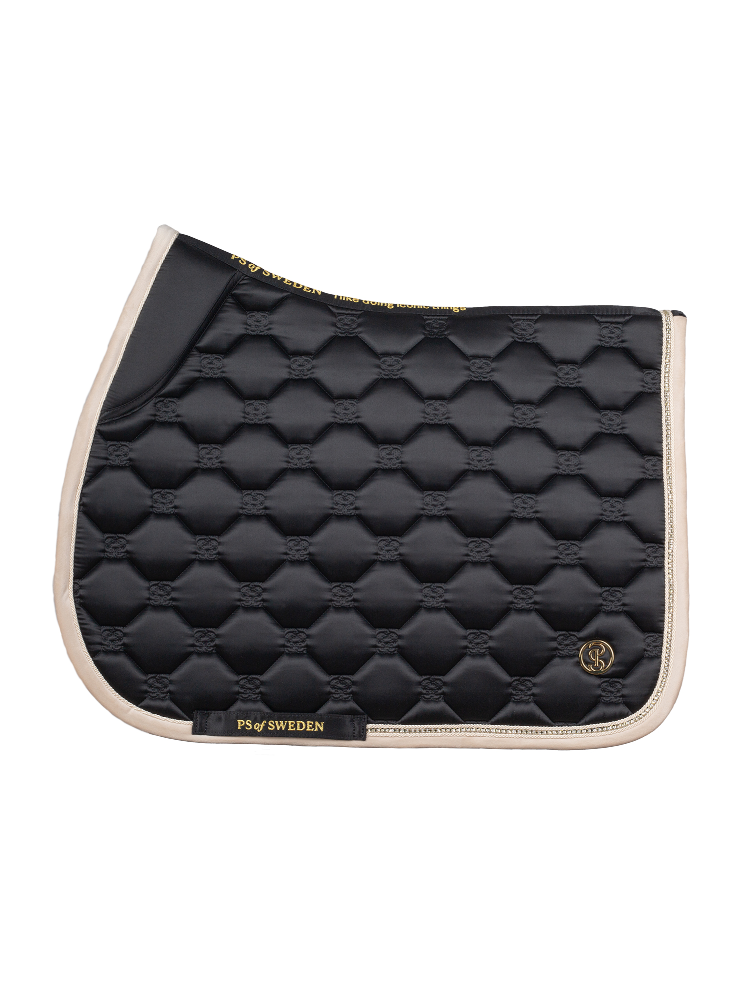 Vintage Monogram Jump Saddle Pad