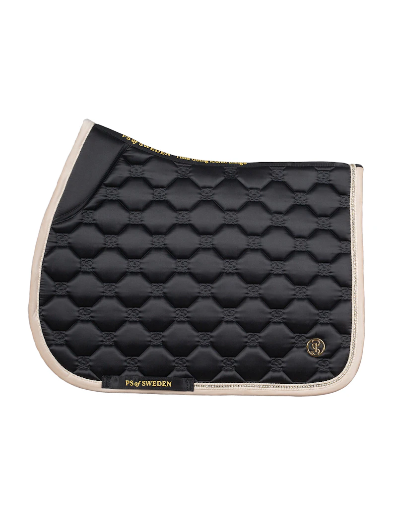 Vintage Monogram Jump Saddle Pad Vintage Monogram Jump Saddle Pad
