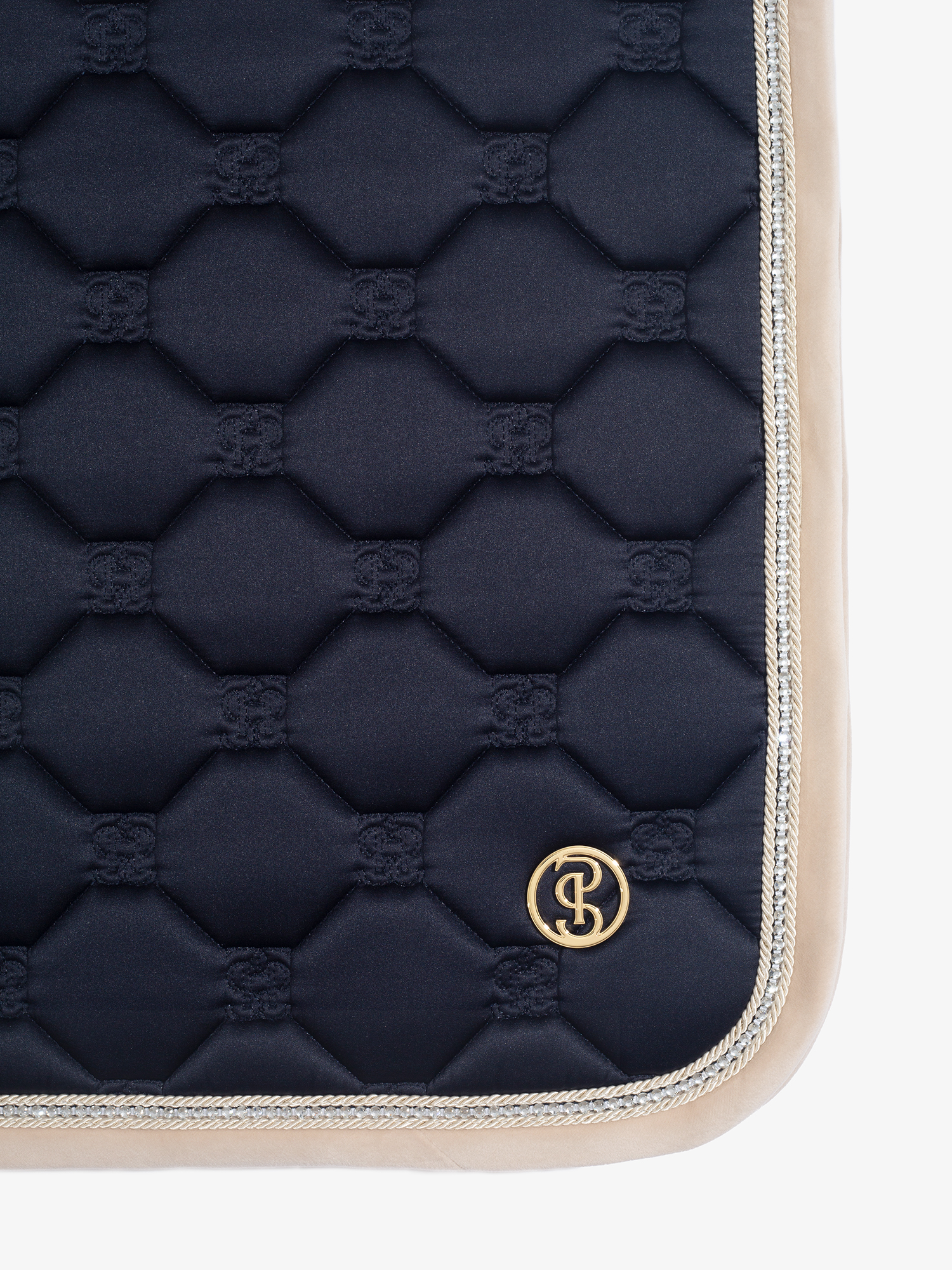 Vintage Monogram Jump Saddle Pad