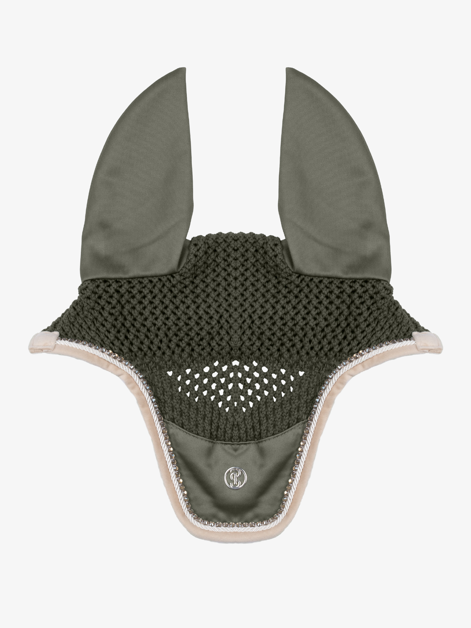 Vintage Monogram Ear Bonnet