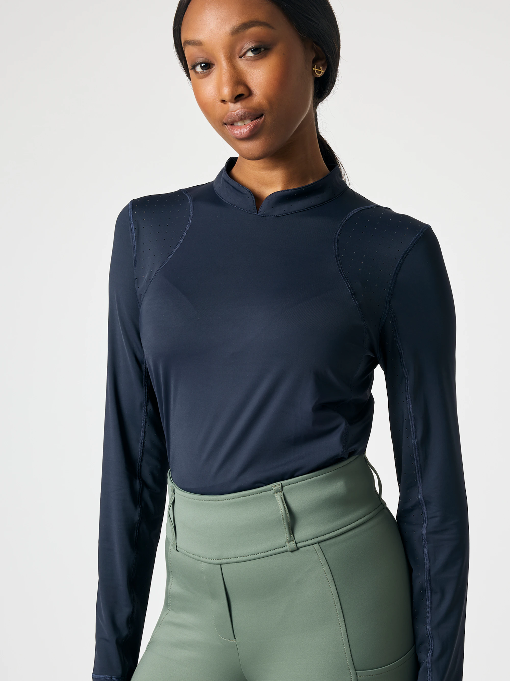 Claire Long Sleeve Airflow Top Claire Long Sleeve Airflow Top