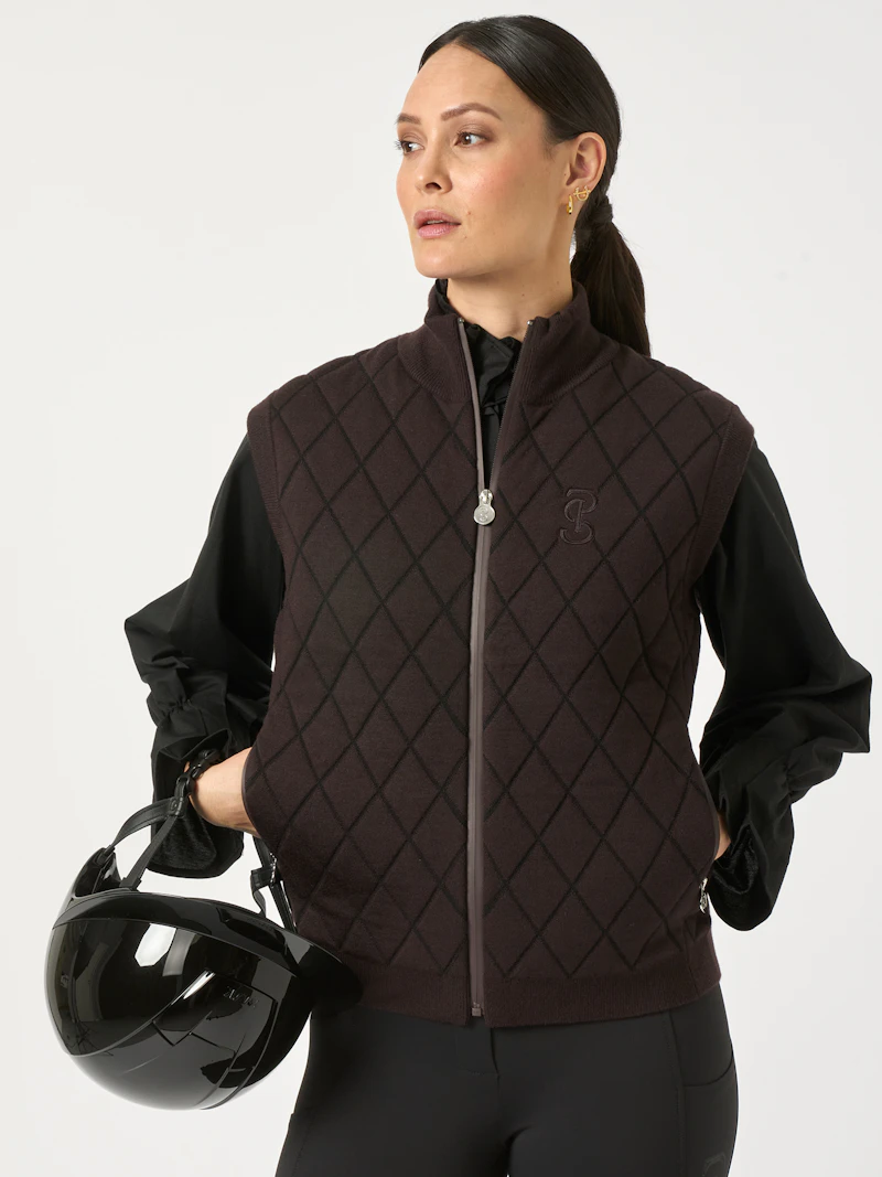 Sandrine Knitted Vest Sandrine Knitted Vest