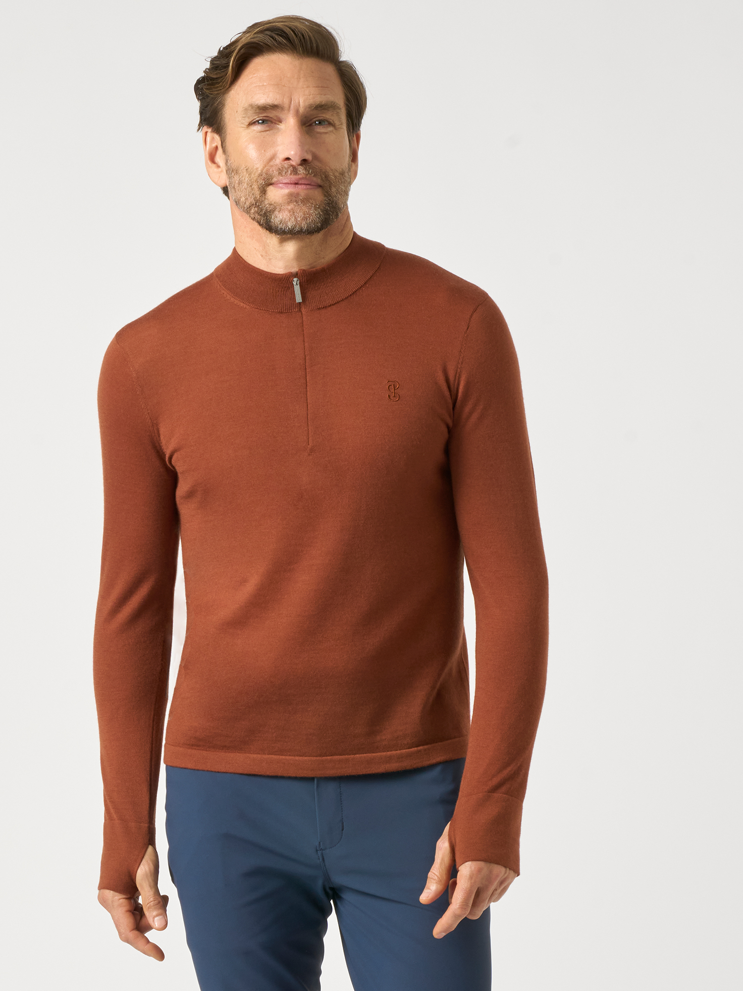 Richard Half Zip Knit