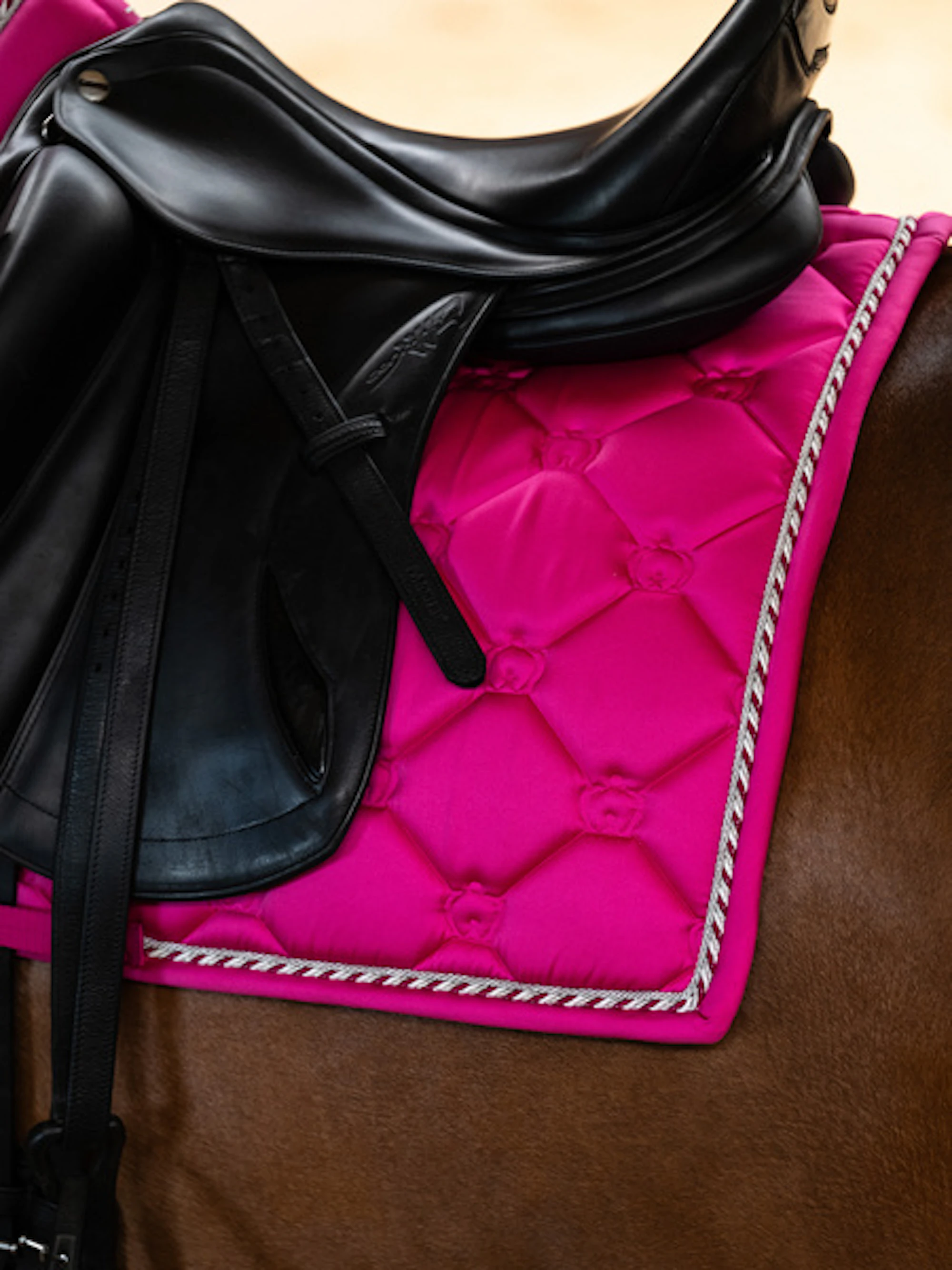 The Original Monogram Dressage Saddle Pad The Original Monogram Dressage Saddle Pad