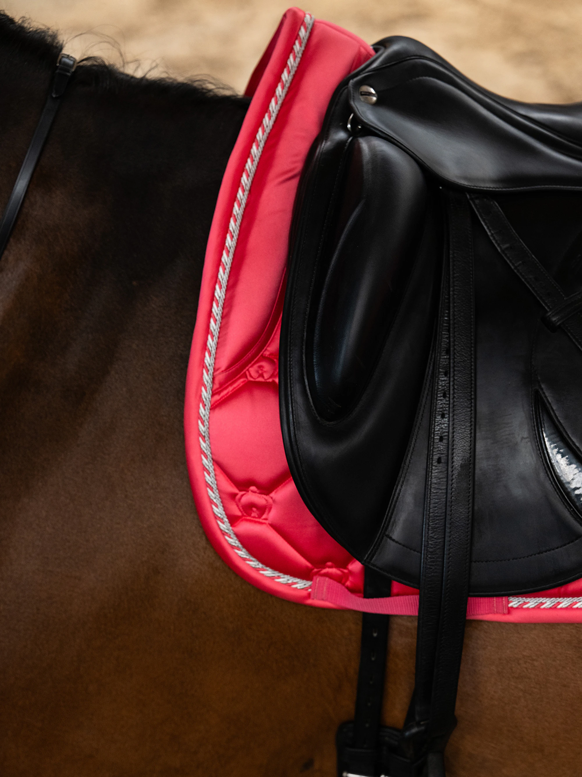 The Original Monogram Dressage Saddle Pad The Original Monogram Dressage Saddle Pad