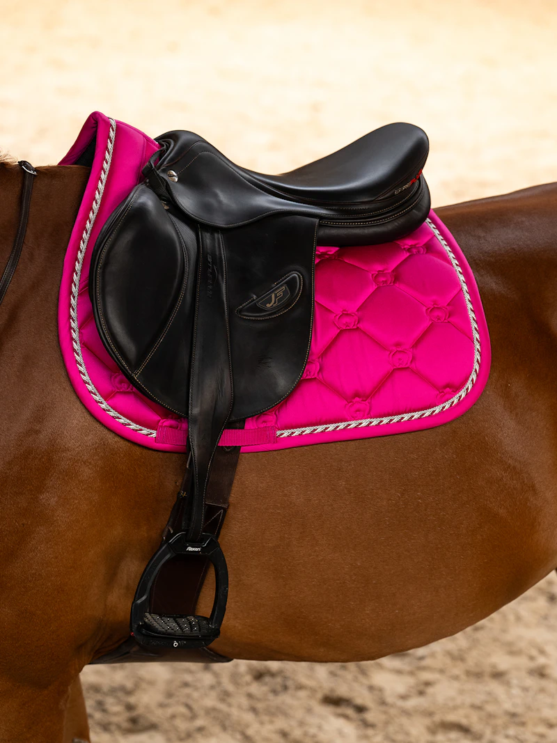 The Original Monogram Jump Saddle Pad The Original Monogram Jump Saddle Pad