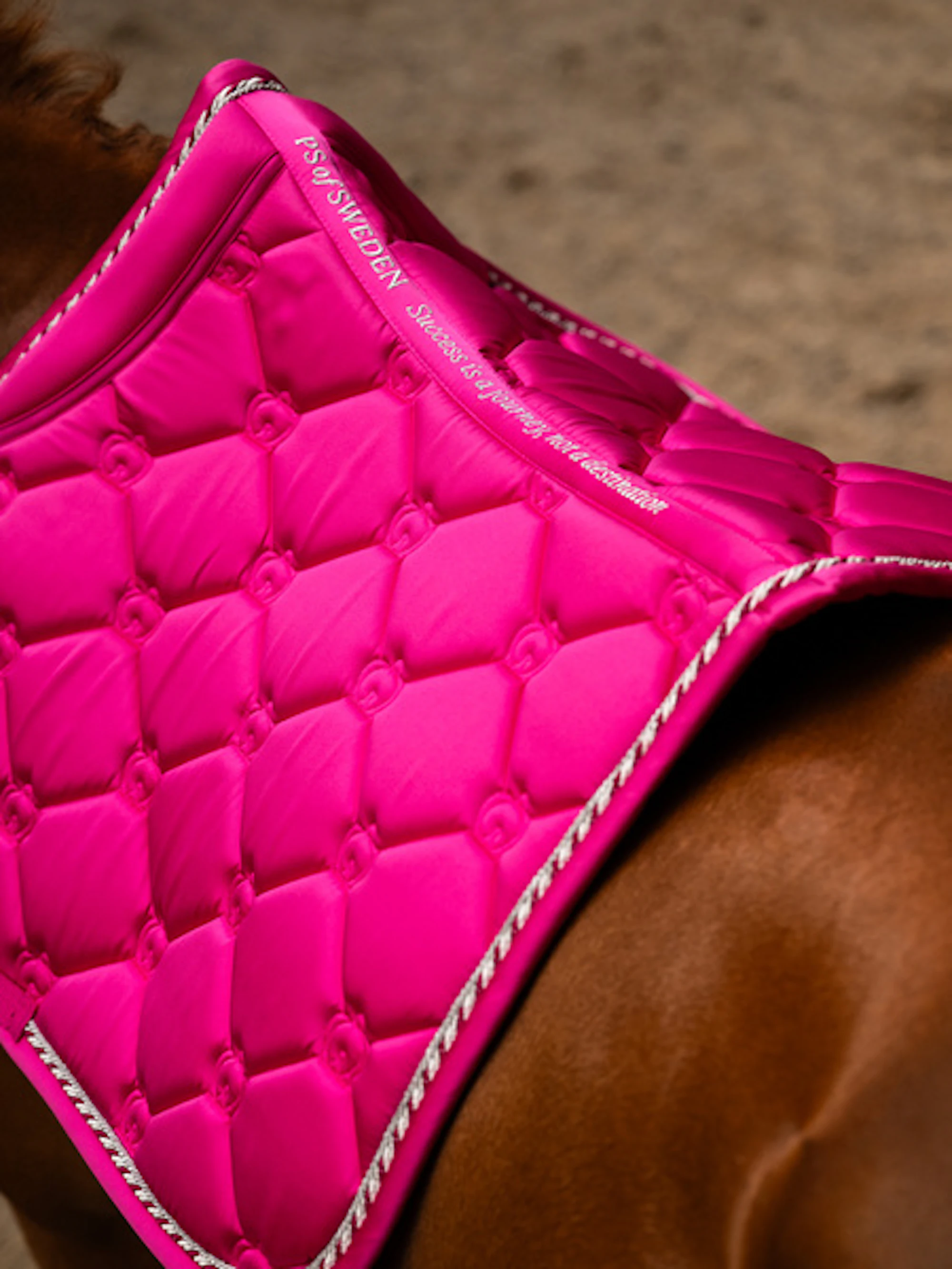 The Original Monogram Jump Saddle Pad The Original Monogram Jump Saddle Pad