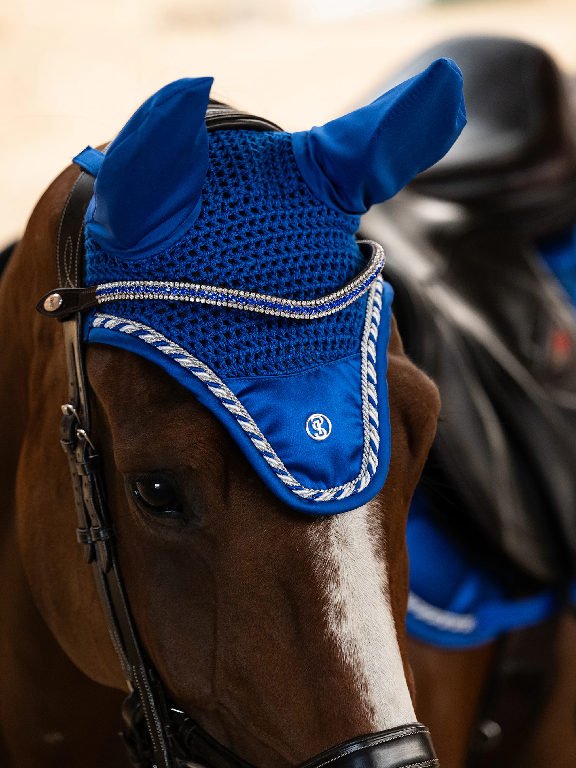 The Original Monogram Jump Saddle Pad The Original Monogram Jump Saddle Pad