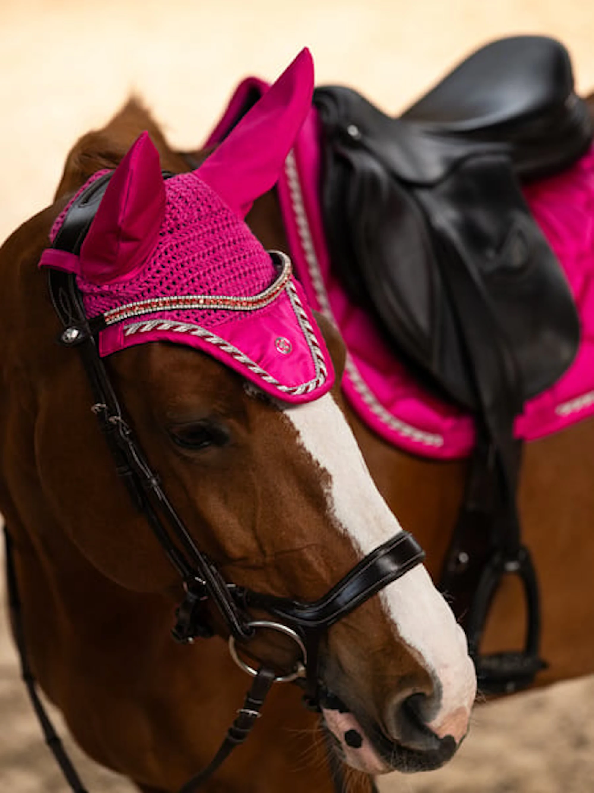 The Original Monogram Jump Saddle Pad The Original Monogram Jump Saddle Pad