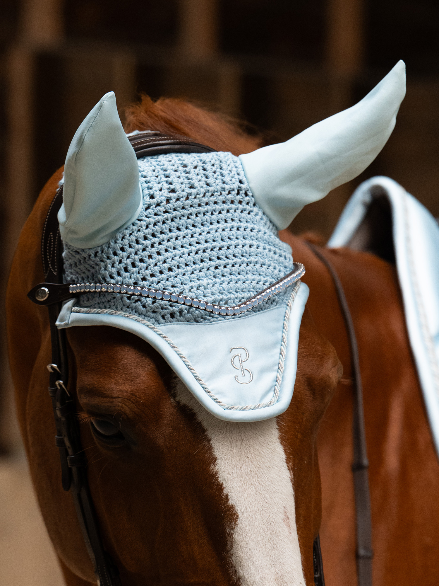 Browband Slim Morning Breeze Brown Leather