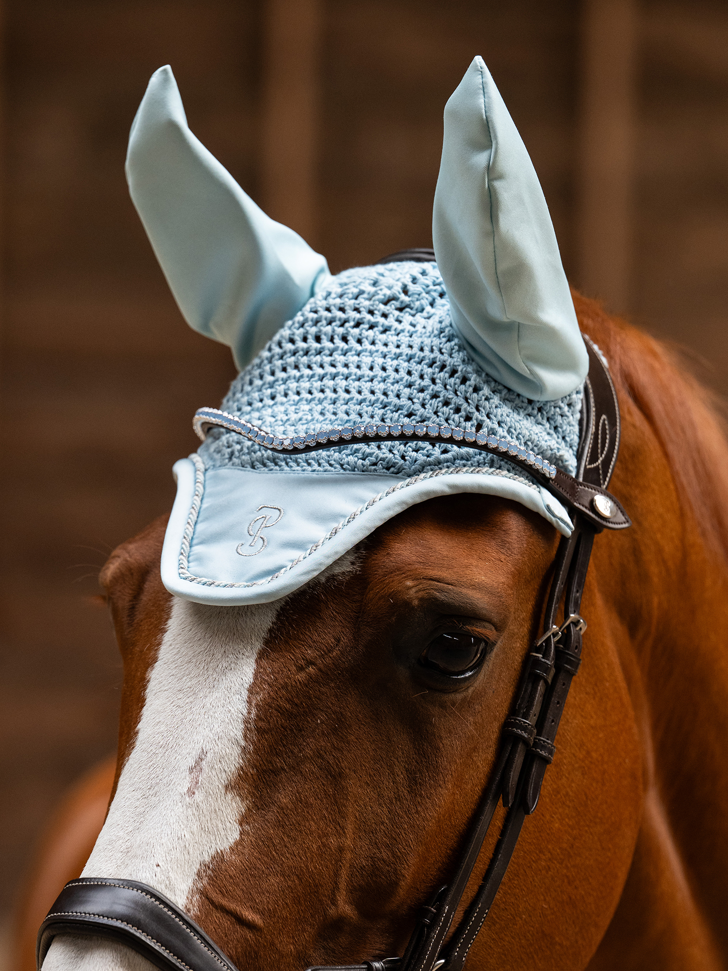 Browband Slim Morning Breeze Brown Leather
