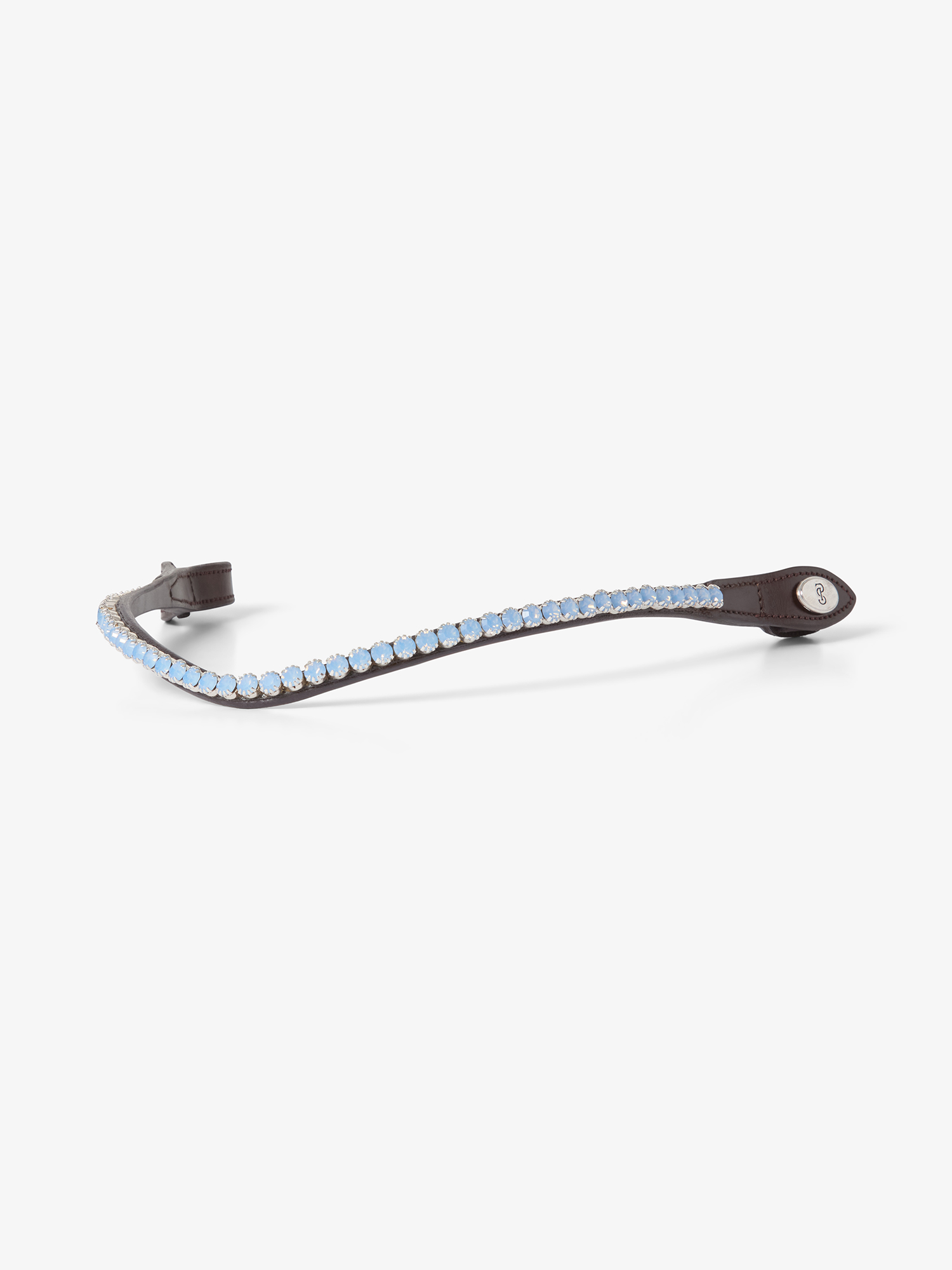 Browband Slim Morning Breeze Brown Leather
