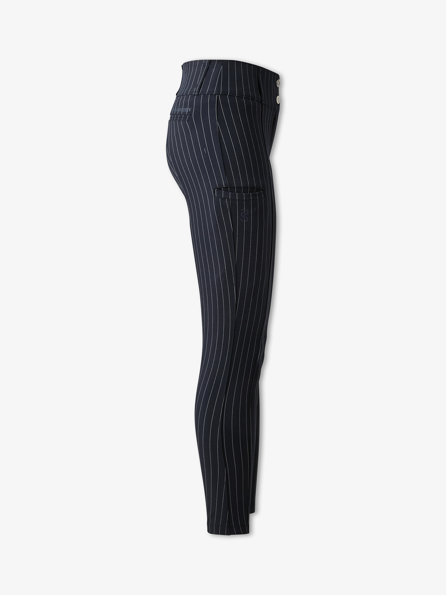 Penny Pinstripe Knee Grip Breeches