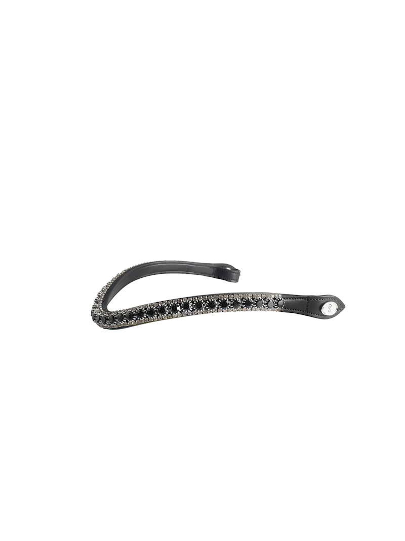Browband Luxe Jet Black Browband Luxe Jet Black