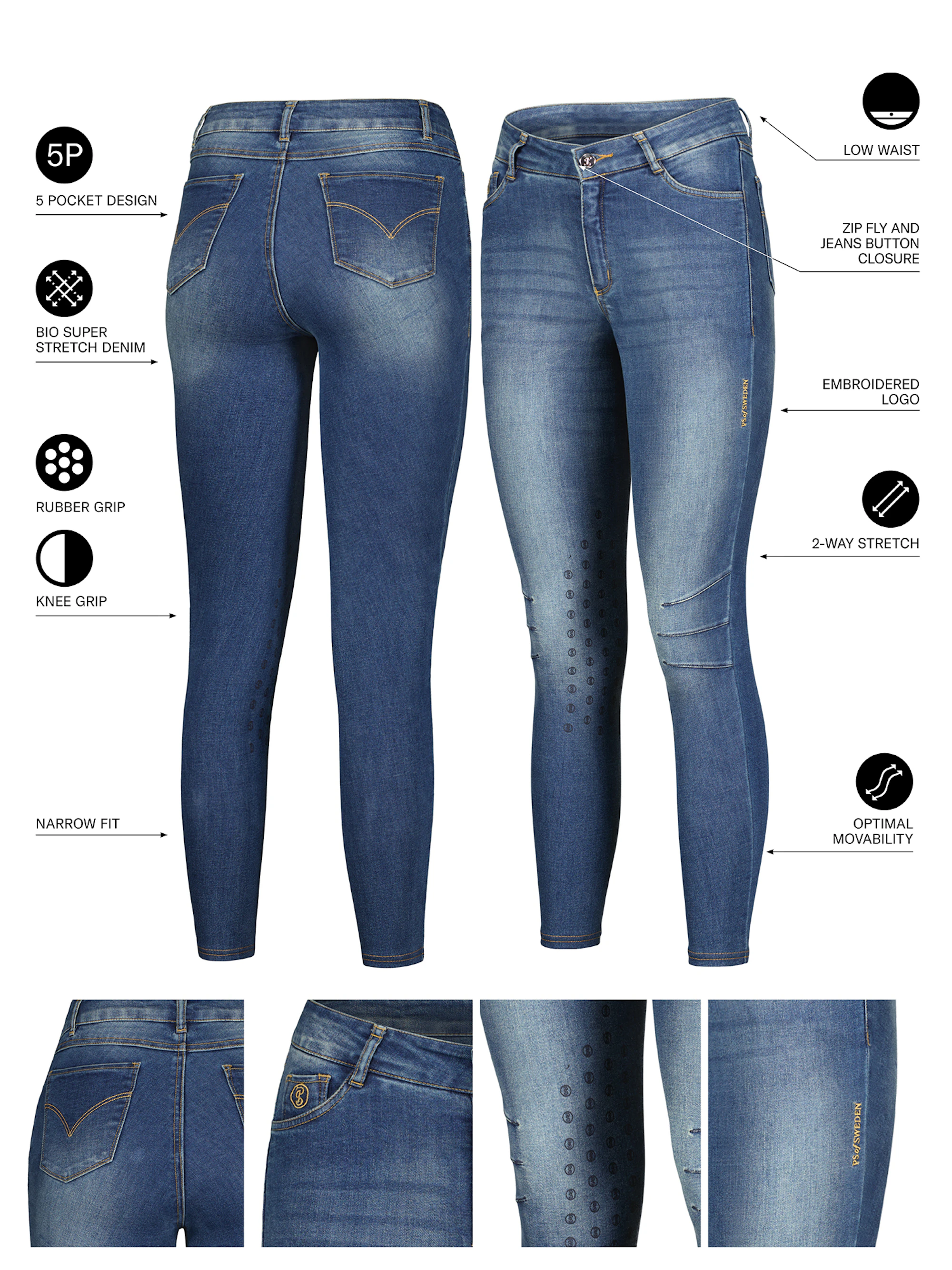 Ellie Jeansreithose Ellie Jeansreithose