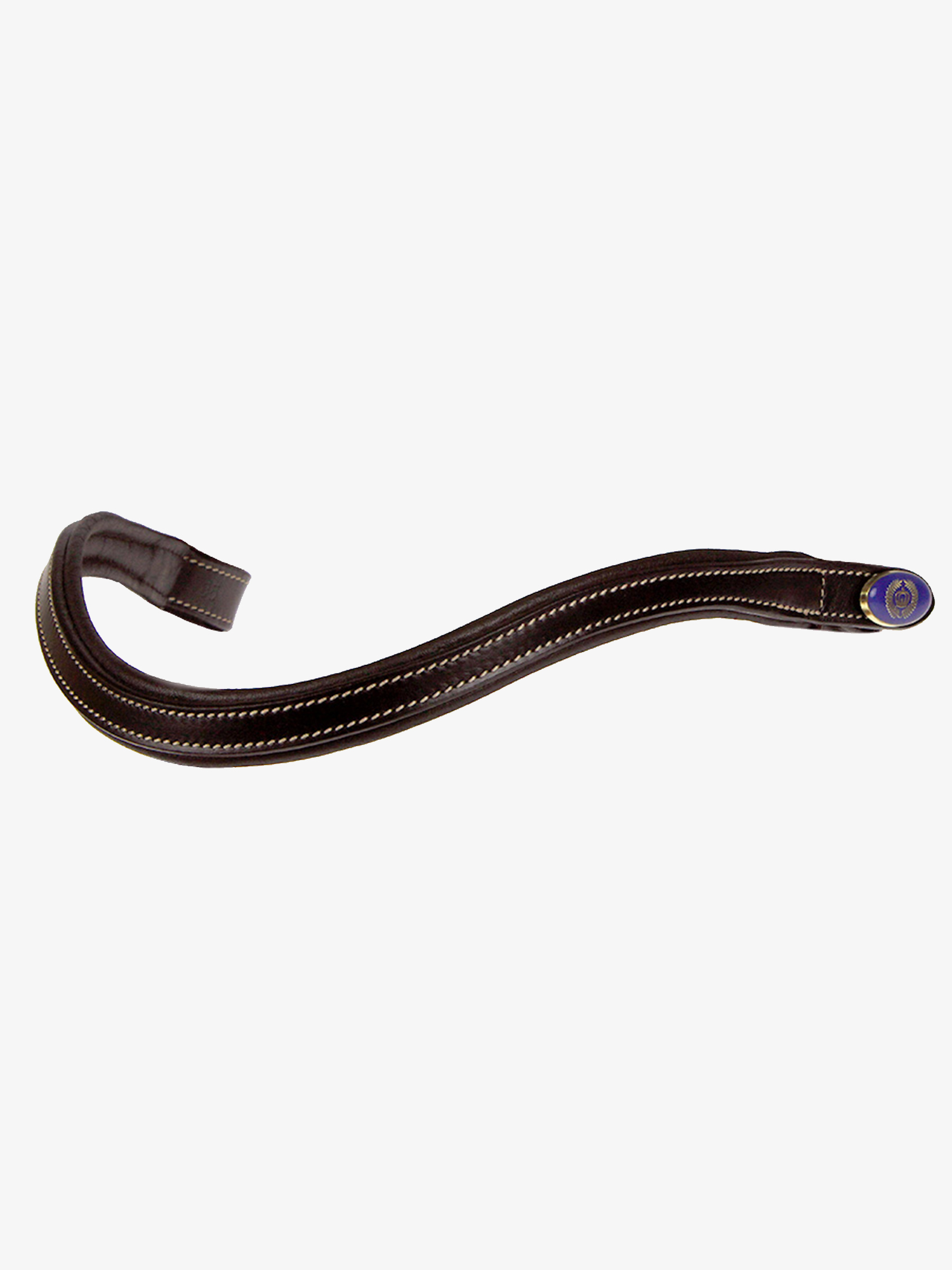 Browband U-Shape White Stitching