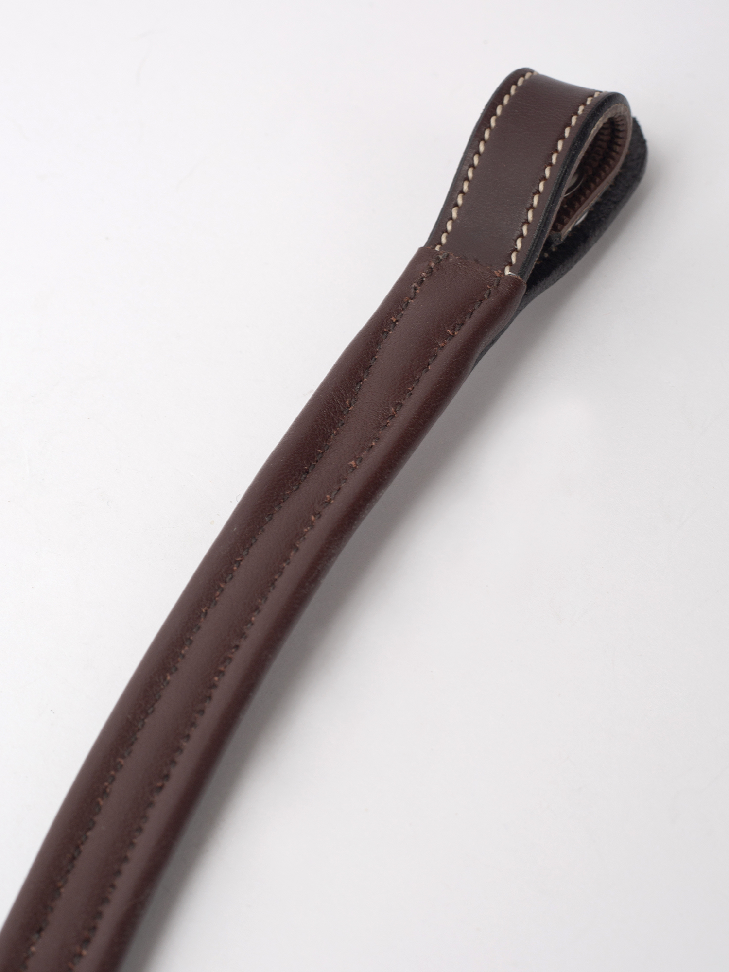 Browband Nirak Padded U-shape White Deco Stitching