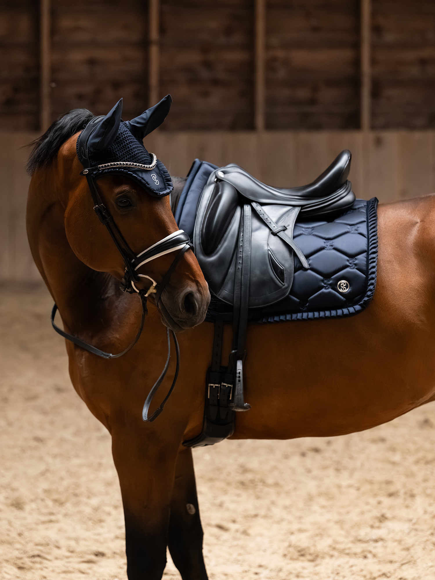 Saddle Pad Dressage Ruffle