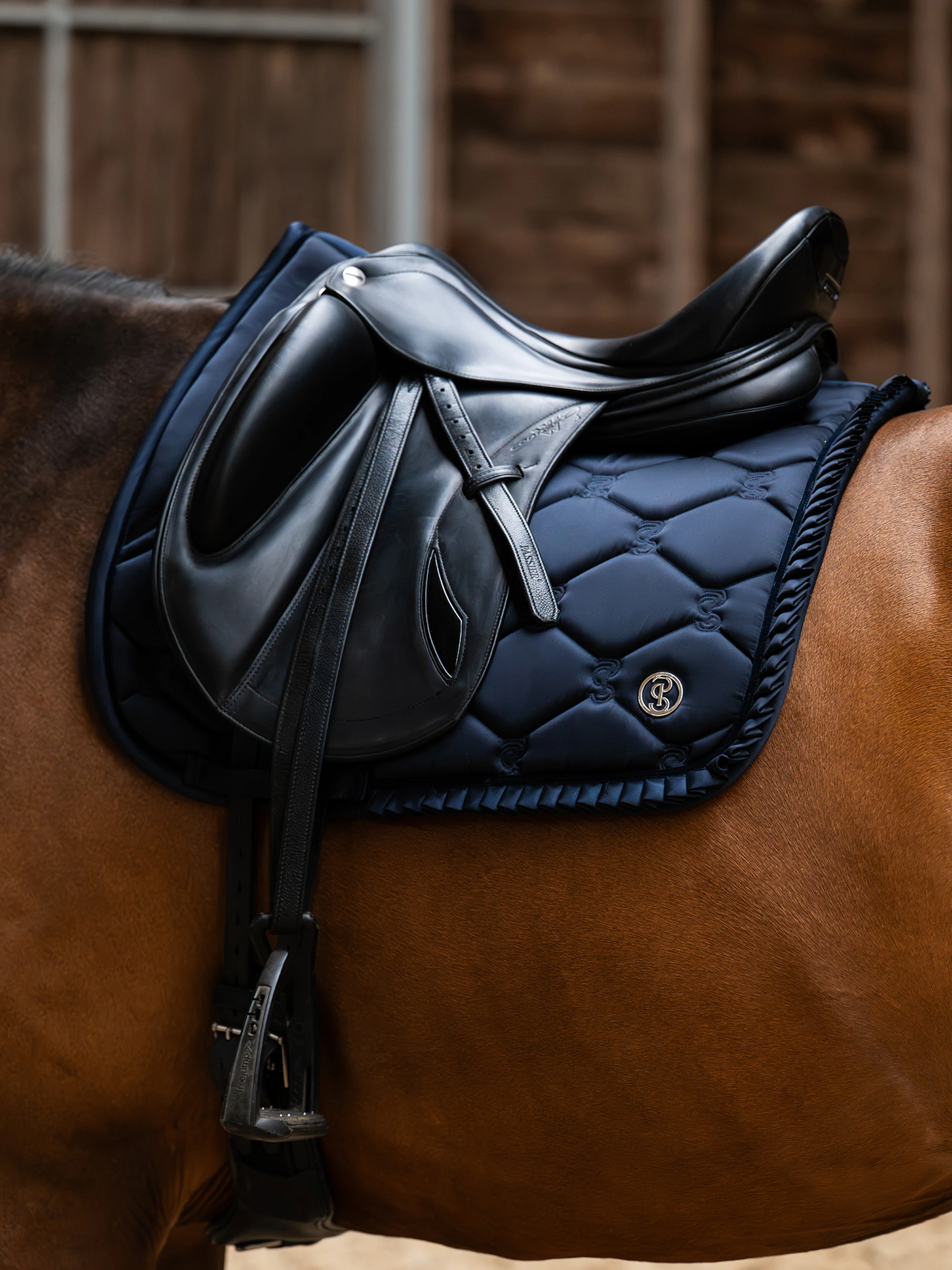 Saddle Pad Dressage Ruffle Saddle Pad Dressage Ruffle