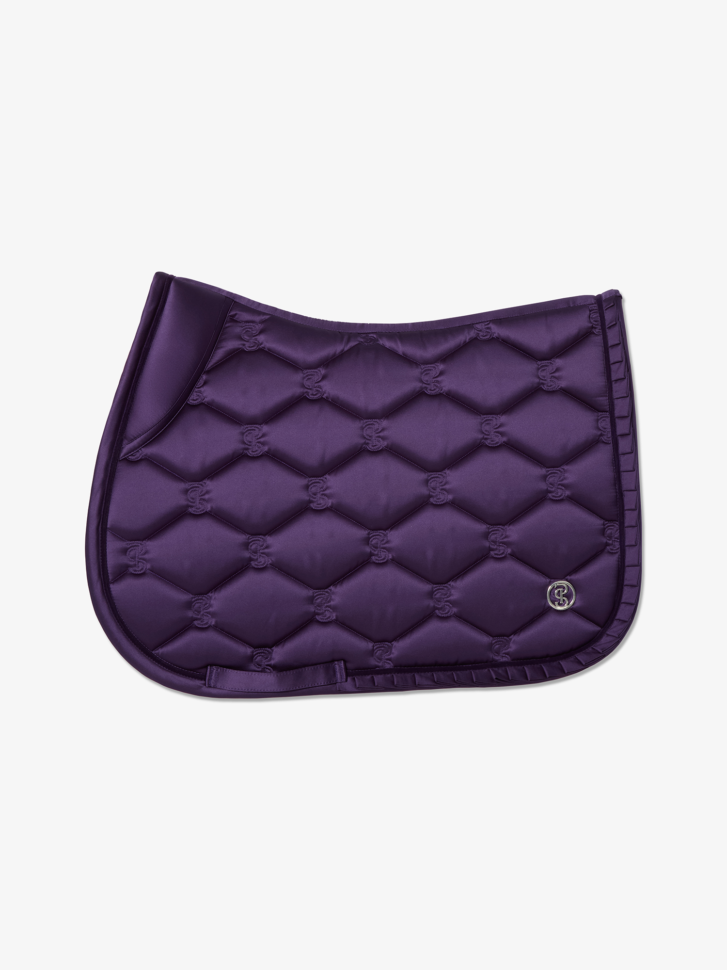 Saddle Pad Jump Ruffle Eclipse Purple