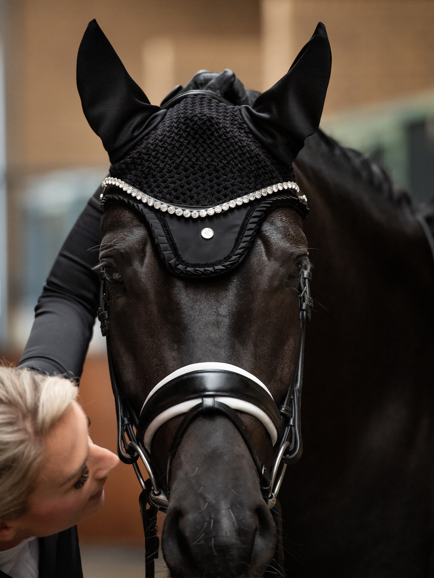 Ear Bonnet Ruffle