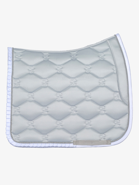 Saddle Pad Dressage Ruffle Pearl